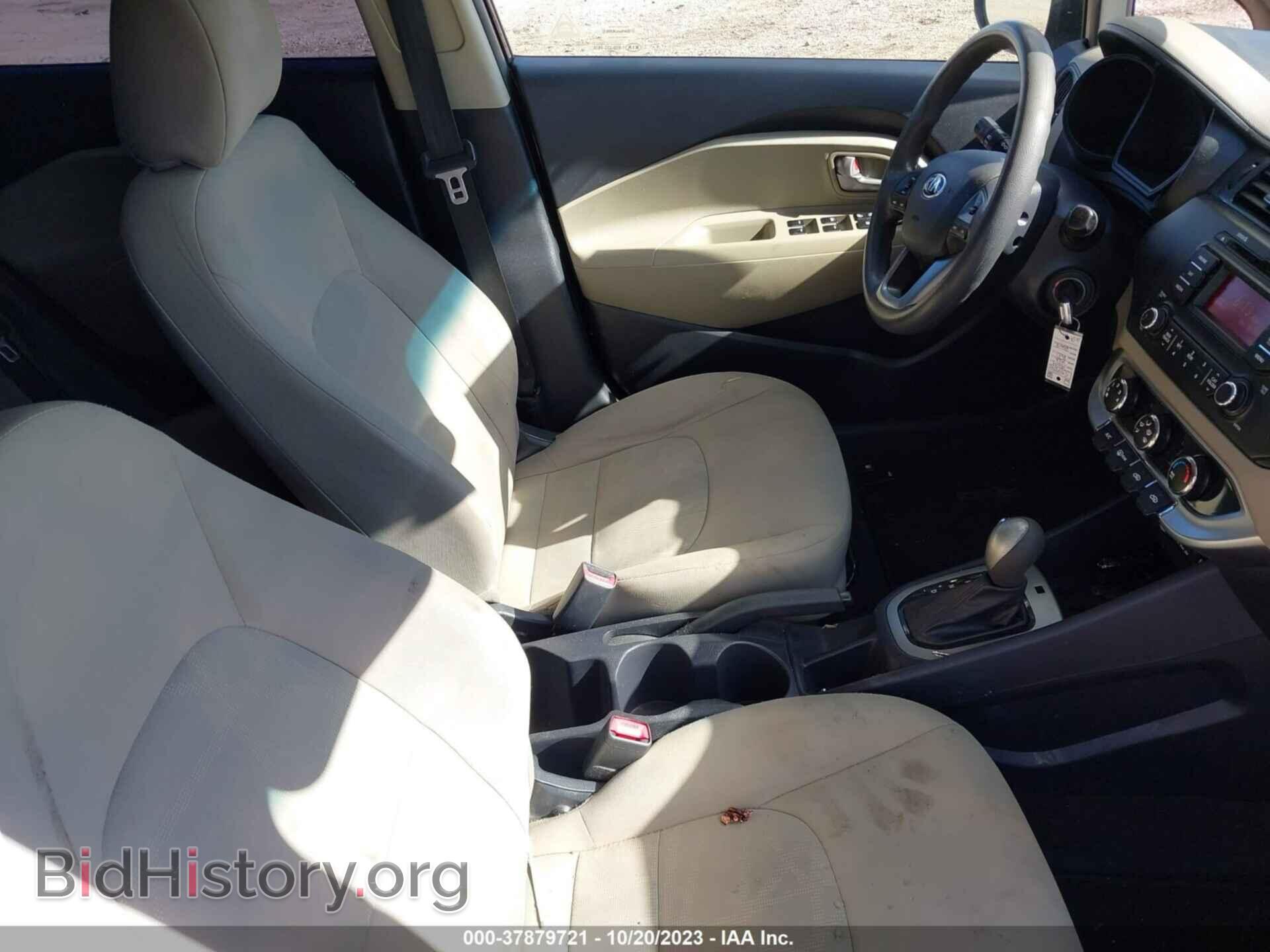 2014 KIA RIO - VIN: KNADM4A3XE6348847 - Фото 5