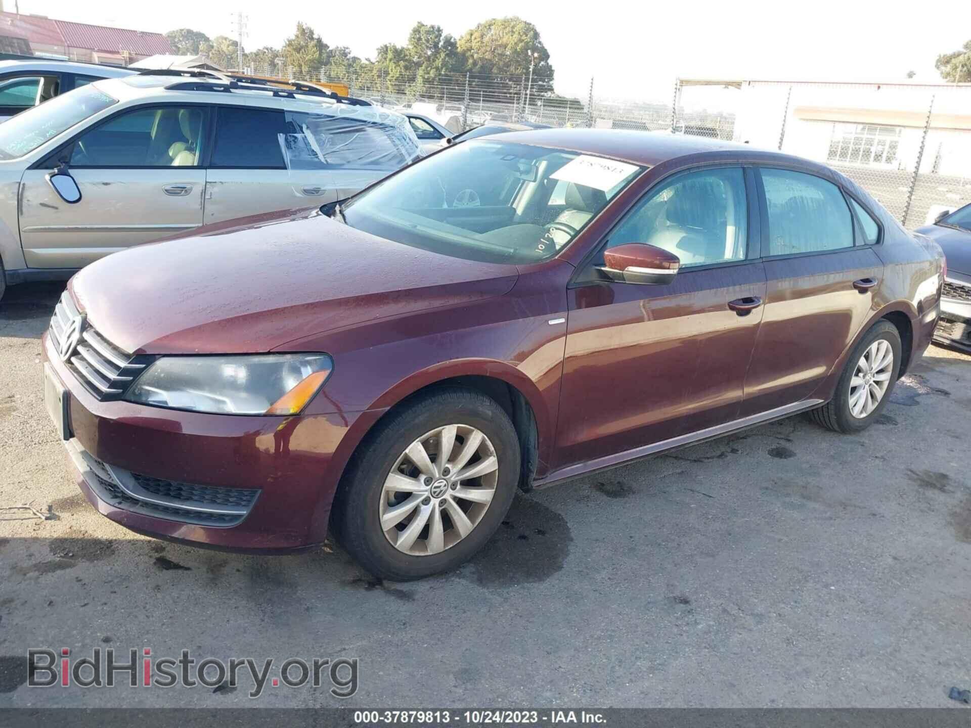 2014 VOLKSWAGEN PASSAT - VIN: 1VWAT7A30EC062353 - Фото 2
