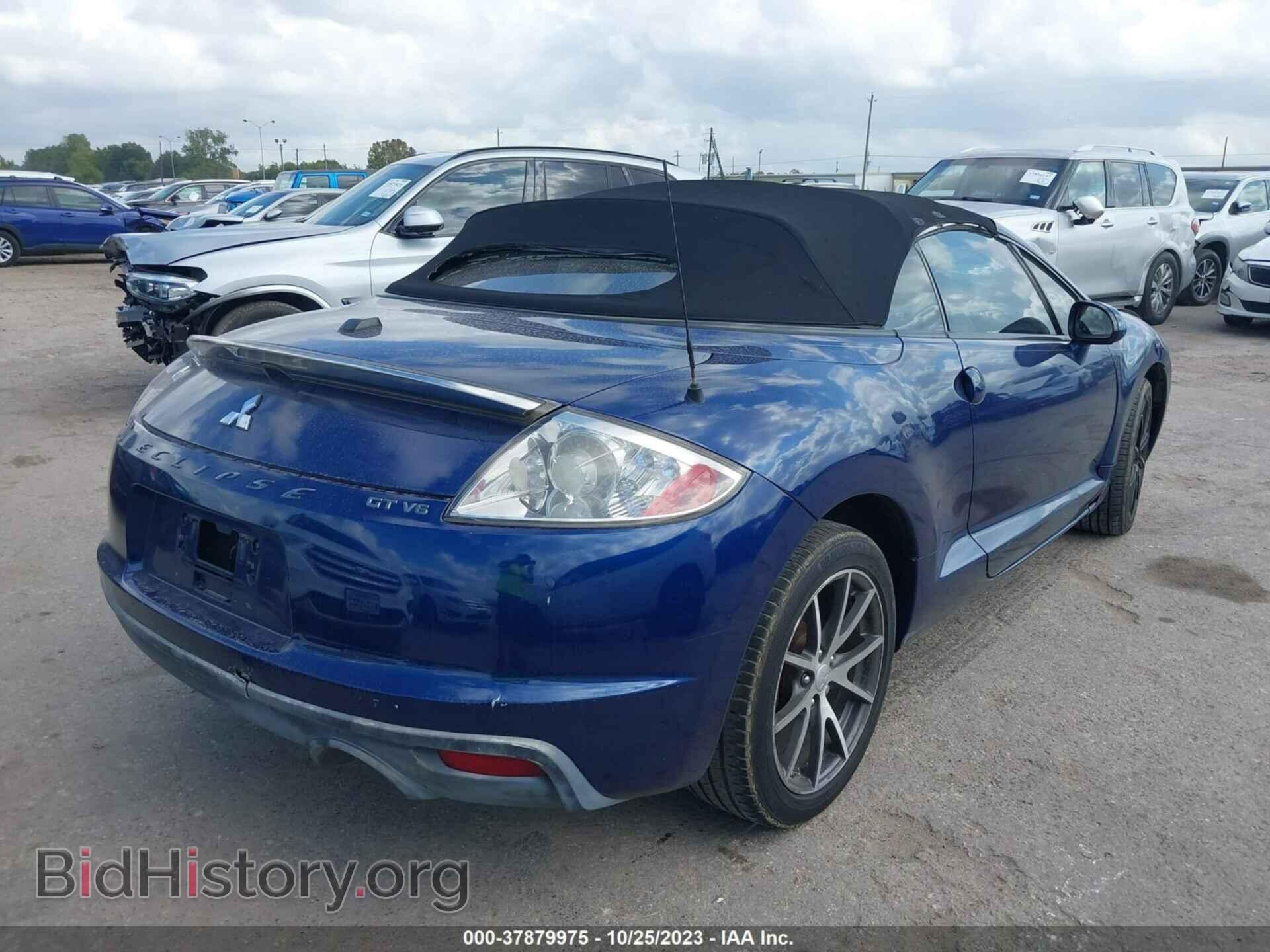 2009 MITSUBISHI ECLIPSE SPYDER - VIN: 4A3AL35T89E032076 - Фото 4