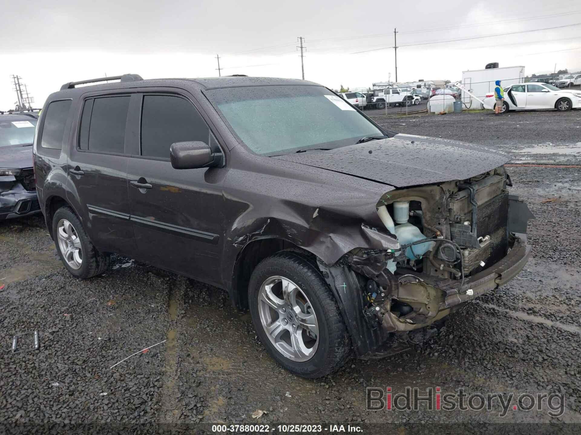 Фотография 5FNYF4H67CB016123 - HONDA PILOT 2012