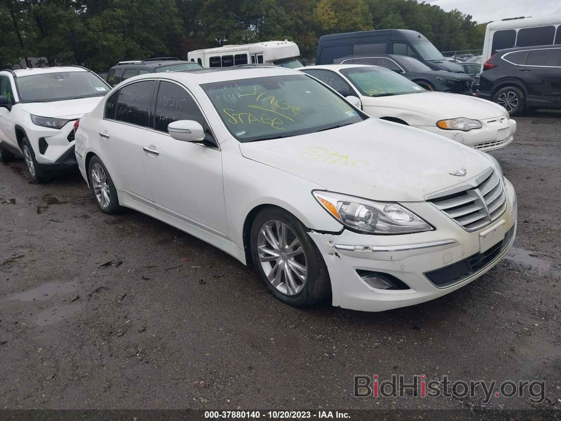 Photo KMHGC4DD9CU208123 - HYUNDAI GENESIS 2012