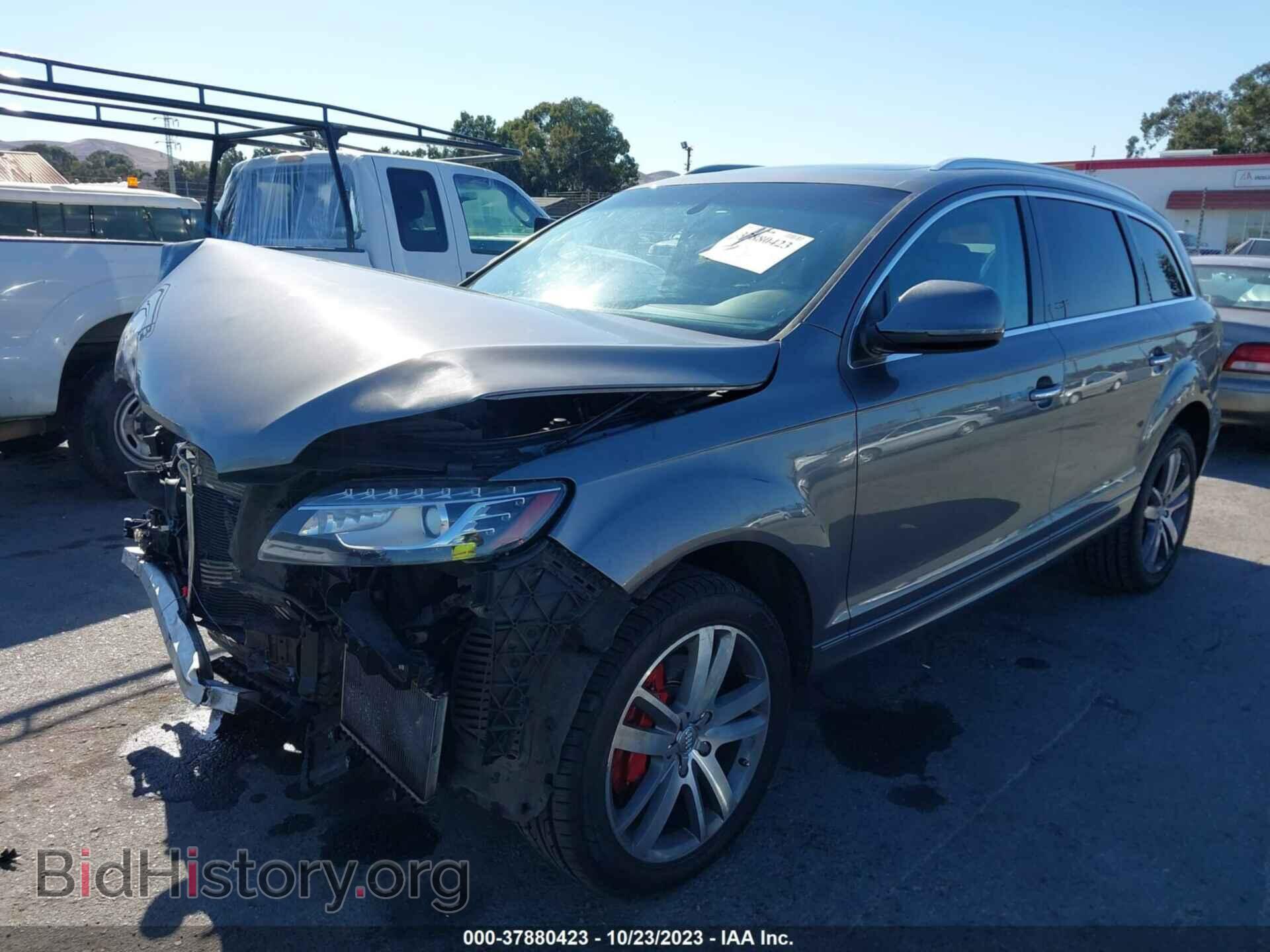 2013 AUDI Q7 - VIN: WA1LGAFE3DD009625 - Фото 2