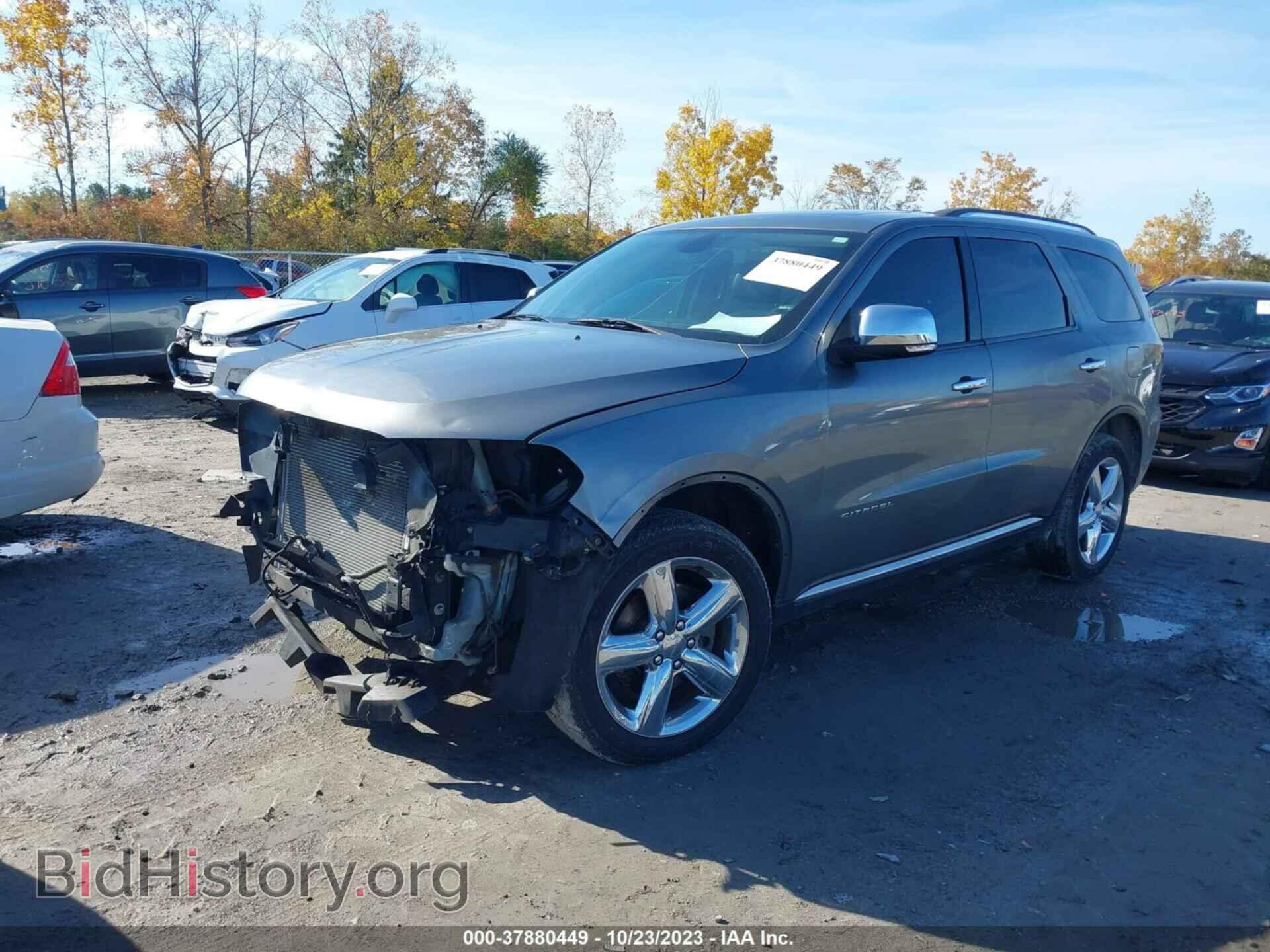 2012 DODGE DURANGO - VIN: 1C4SDJET6CC306273 - Фото 2