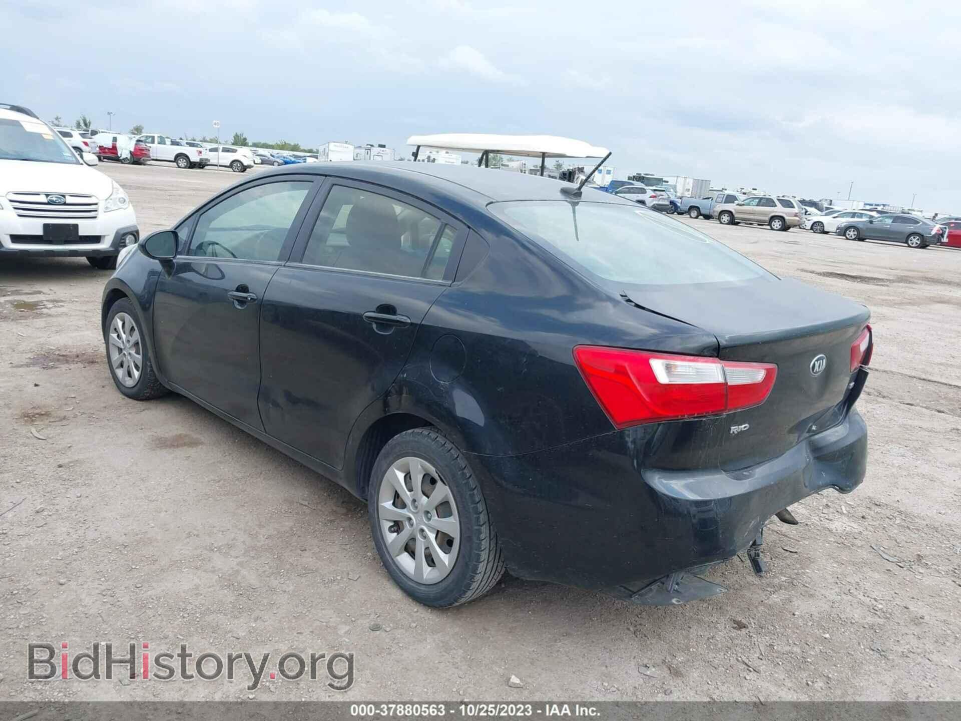 2014 KIA RIO - VIN: KNADM4A3XE6330705 - Фото 3