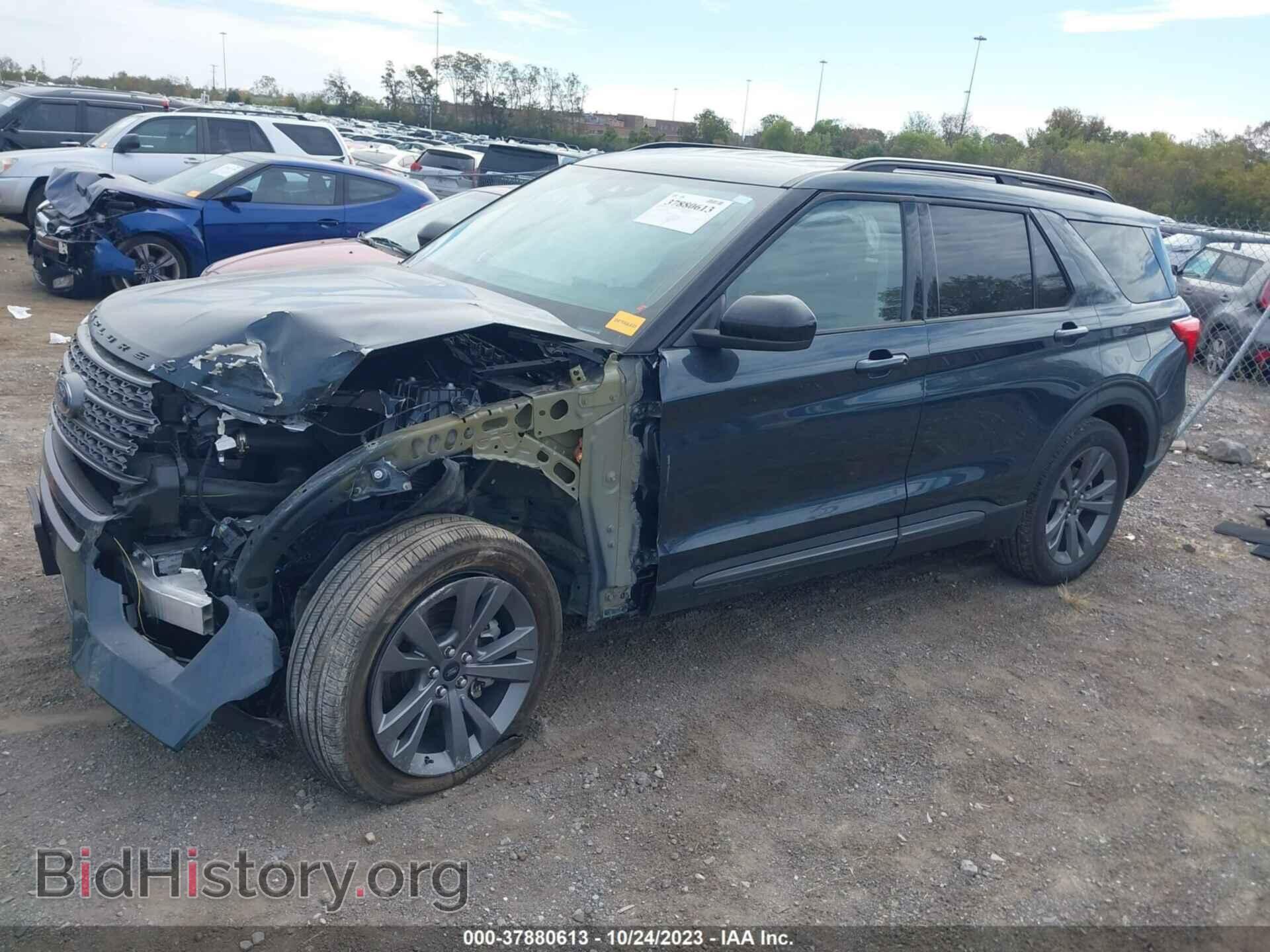 2022 FORD EXPLORER - VIN: 1FMSK8DH1NGC10120 - Фото 2