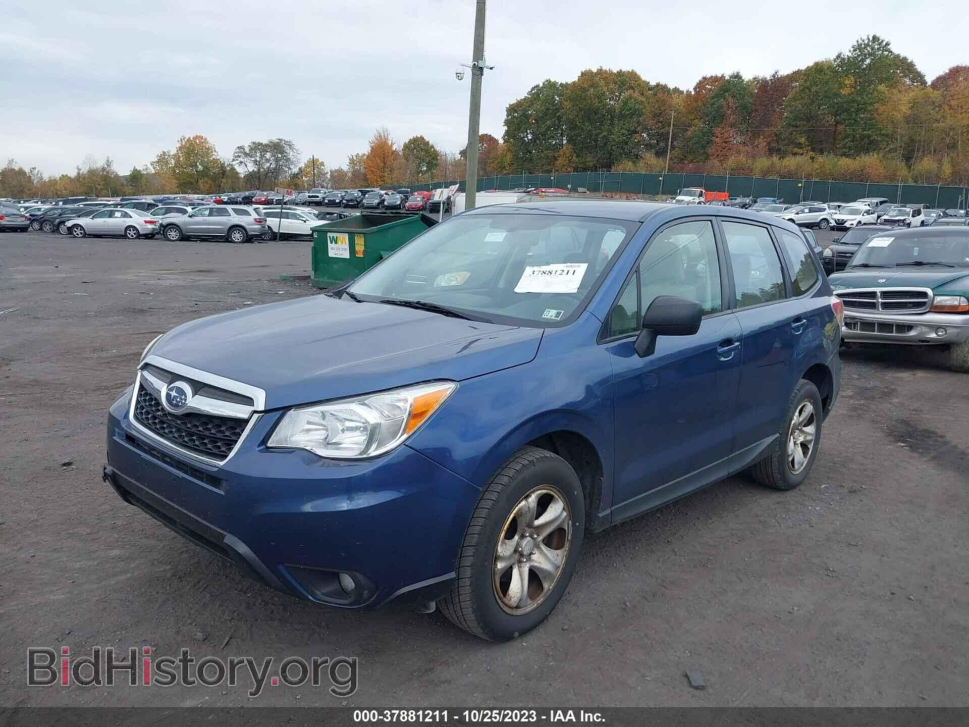 2014 SUBARU FORESTER - VIN: JF2SJAAC9EG411076 - Photo 2