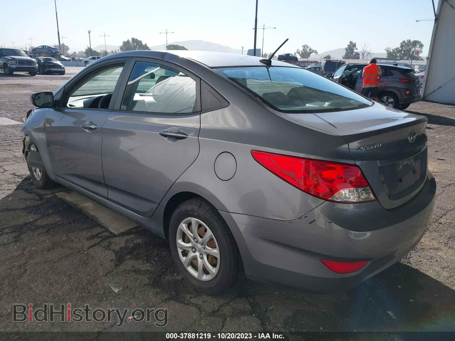 2014 HYUNDAI ACCENT - VIN: KMHCT4AE0EU713465 - Фото 3