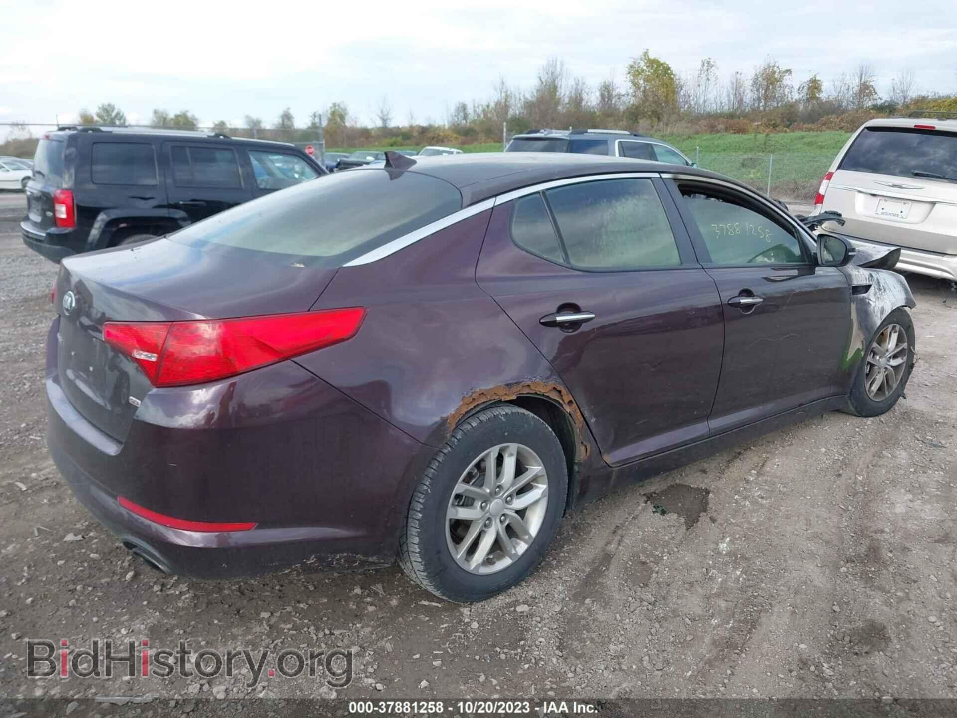 2013 KIA OPTIMA - VIN: 5XXGM4A70DG124800 - Фото 4