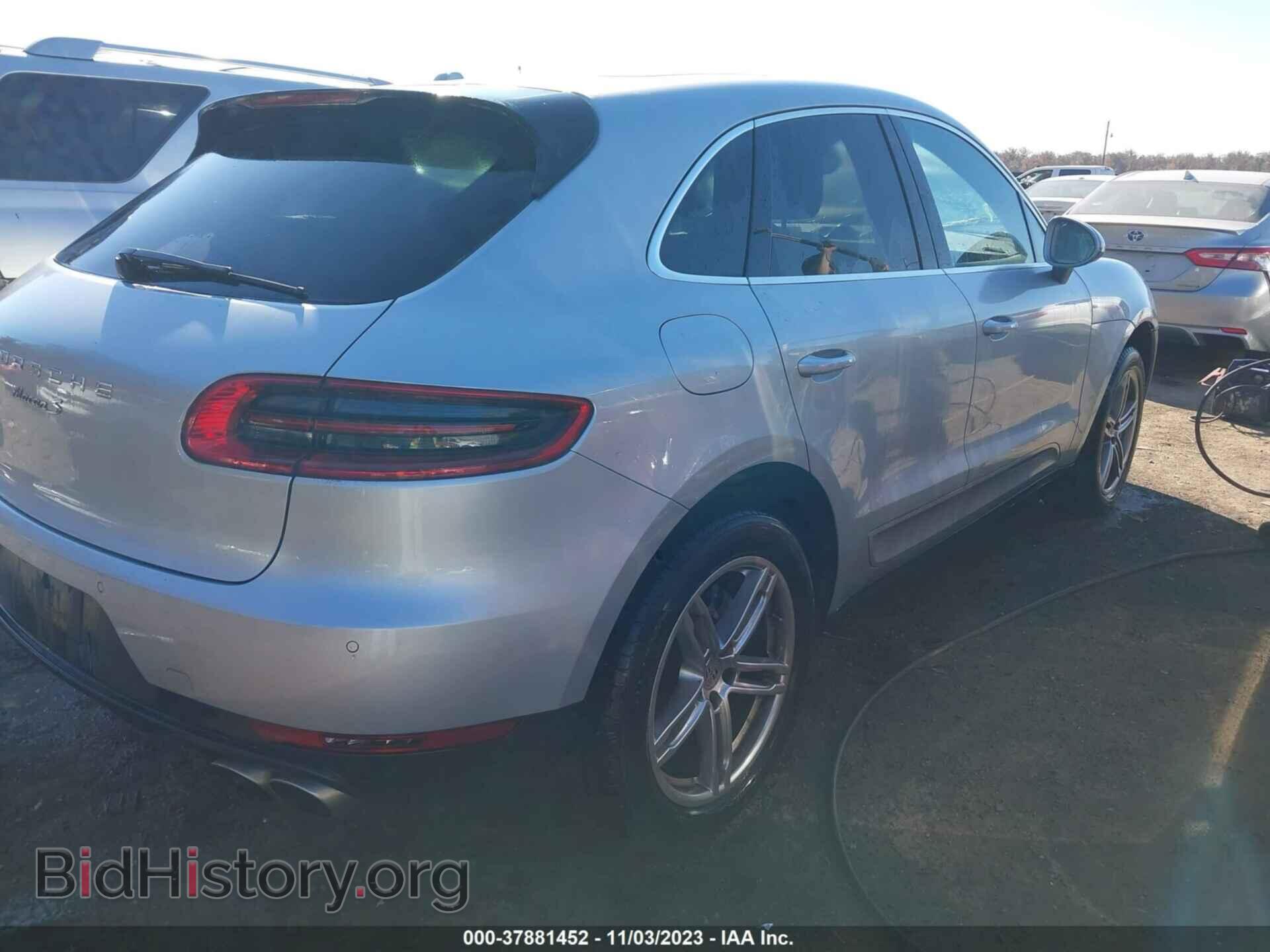 2016 PORSCHE MACAN - VIN: WP1AB2A57GLB56709 - Photo 4