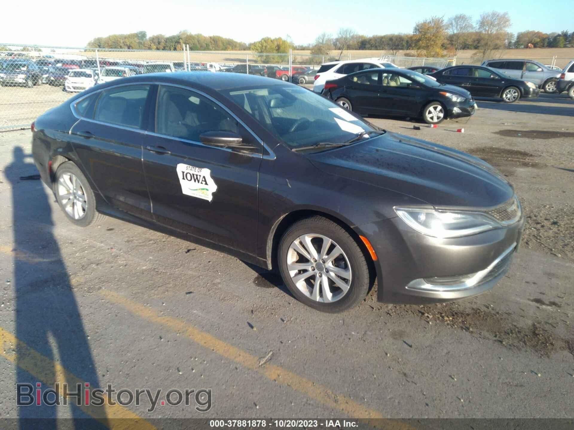 Фотография 1C3CCCAB3FN697296 - CHRYSLER 200 2015