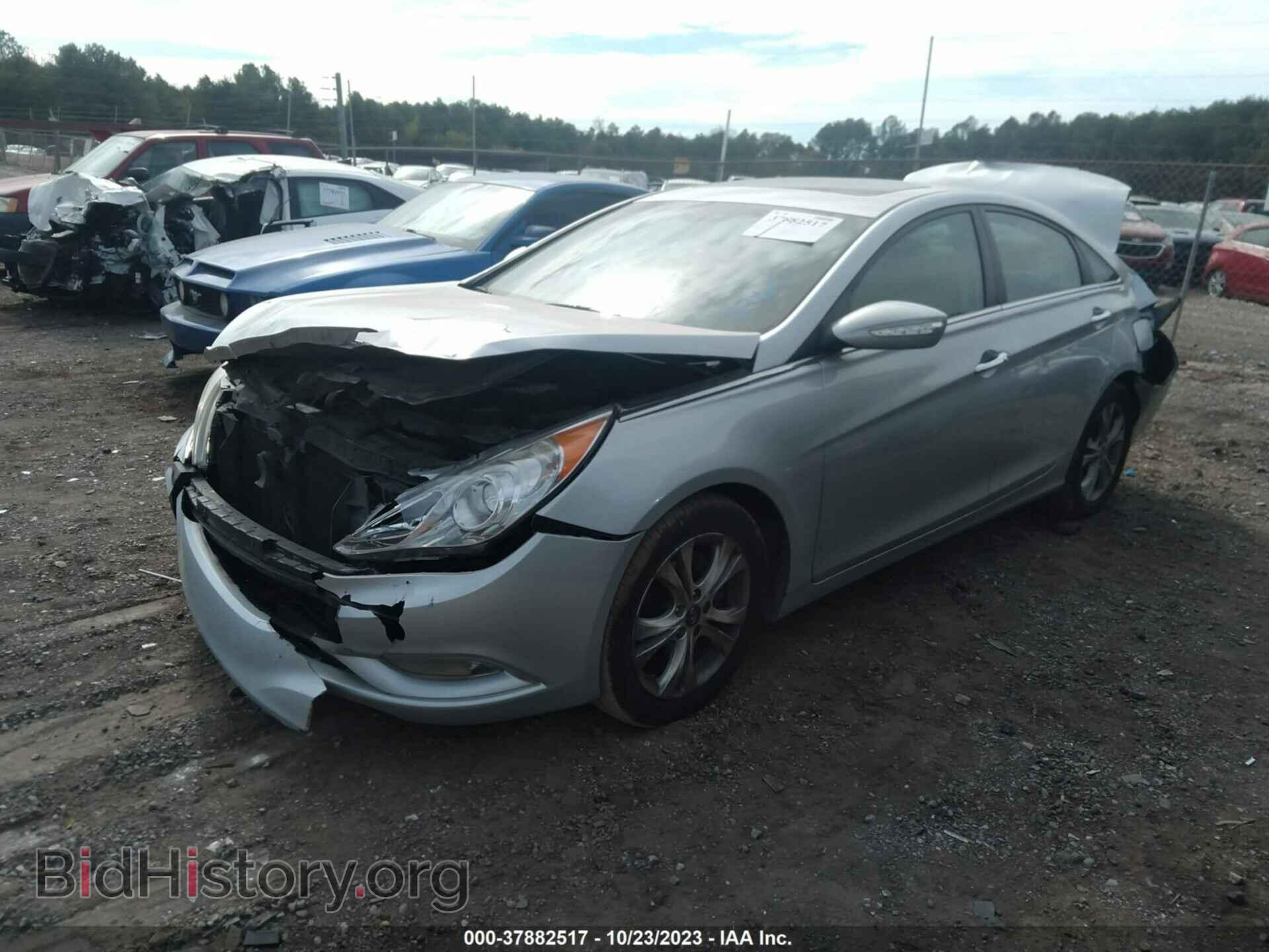 2013 HYUNDAI SONATA - VIN: 5NPEC4AC0DH658360 - Фото 2