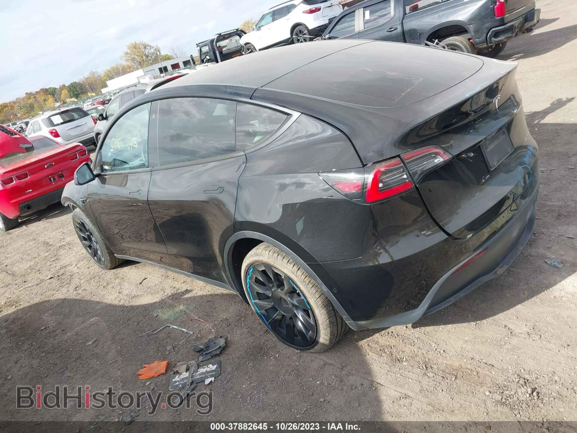 2021 TESLA MODEL Y - VIN: 5YJYGDEE8MF060951 - Фото 3
