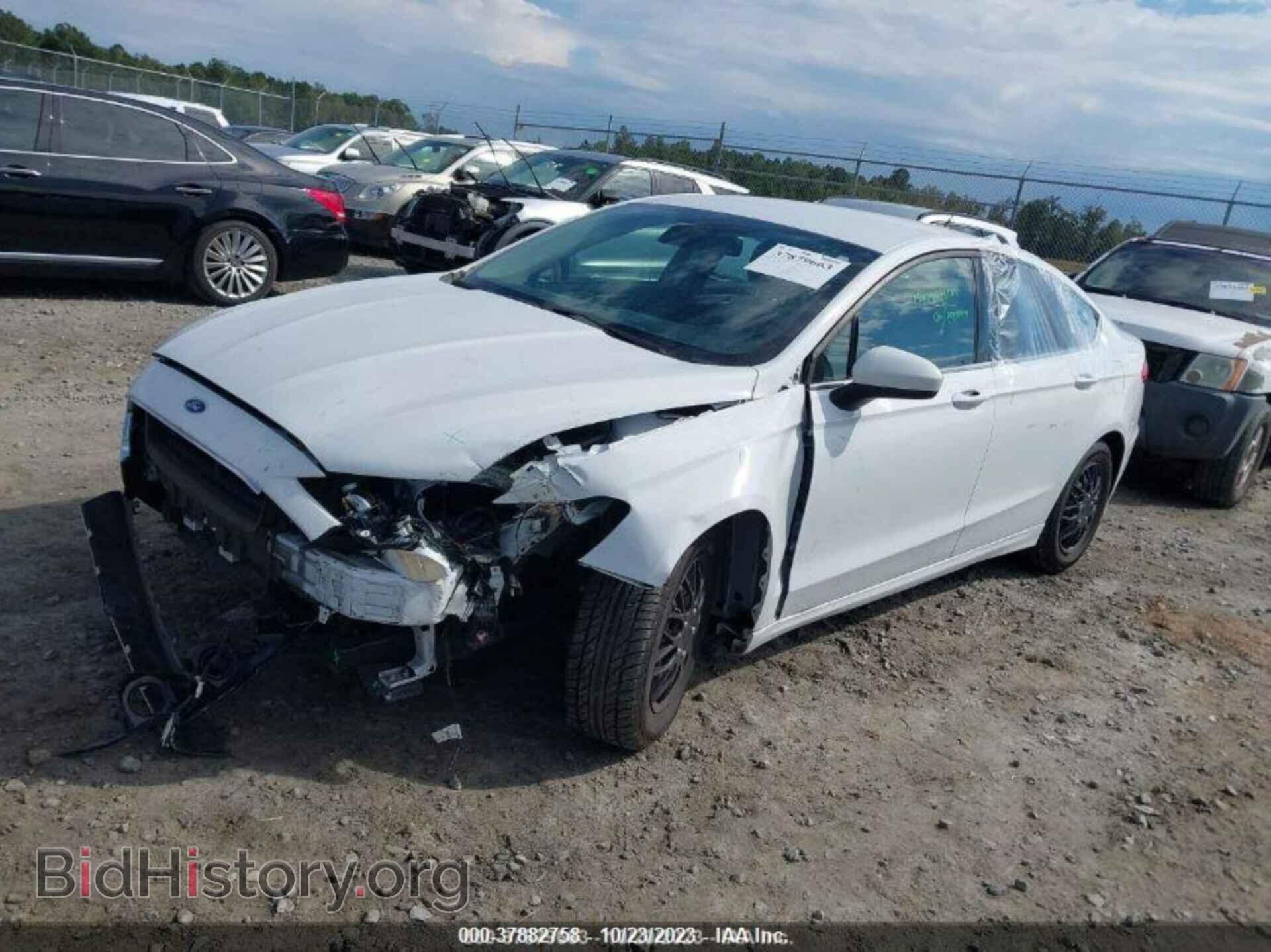 2019 FORD FUSION - VIN: 3FA6P0G76KR160661 - Фото 2