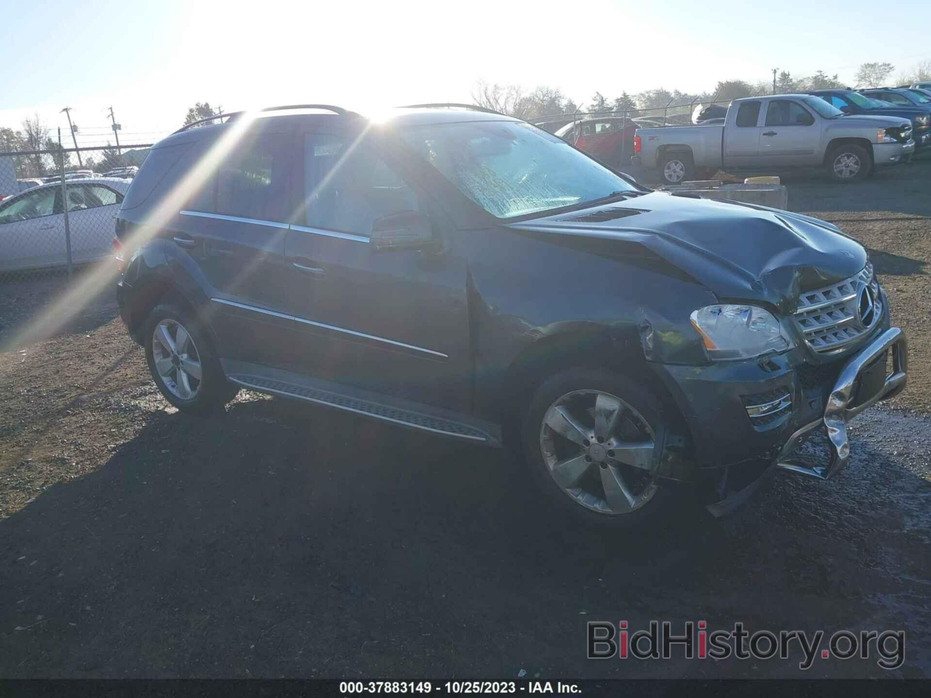 Photo 4JGBB8GB7BA631426 - MERCEDES-BENZ ML 350 2011