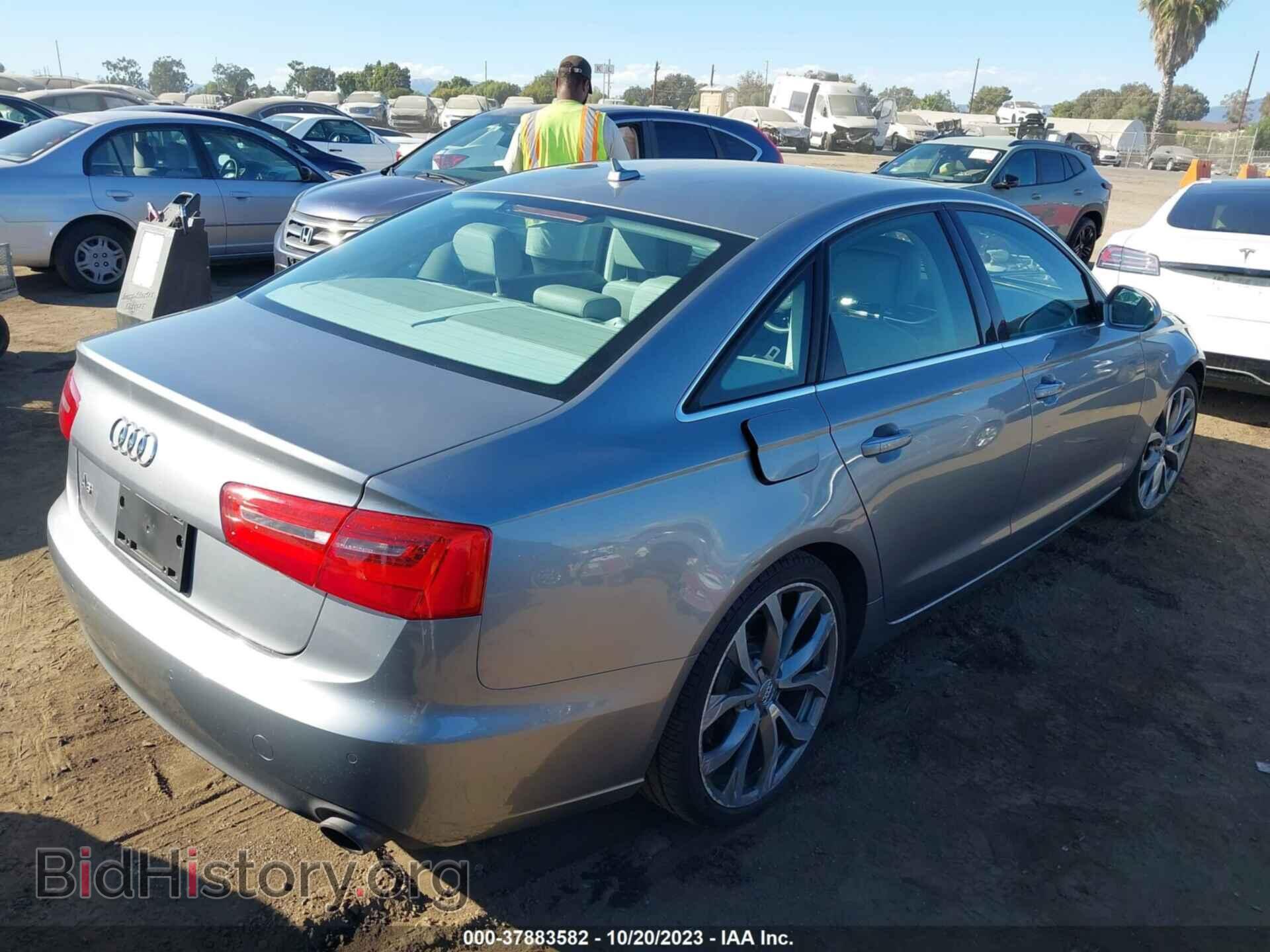 2014 AUDI A6 - VIN: WAUGFAFC4EN089034 - Фото 4