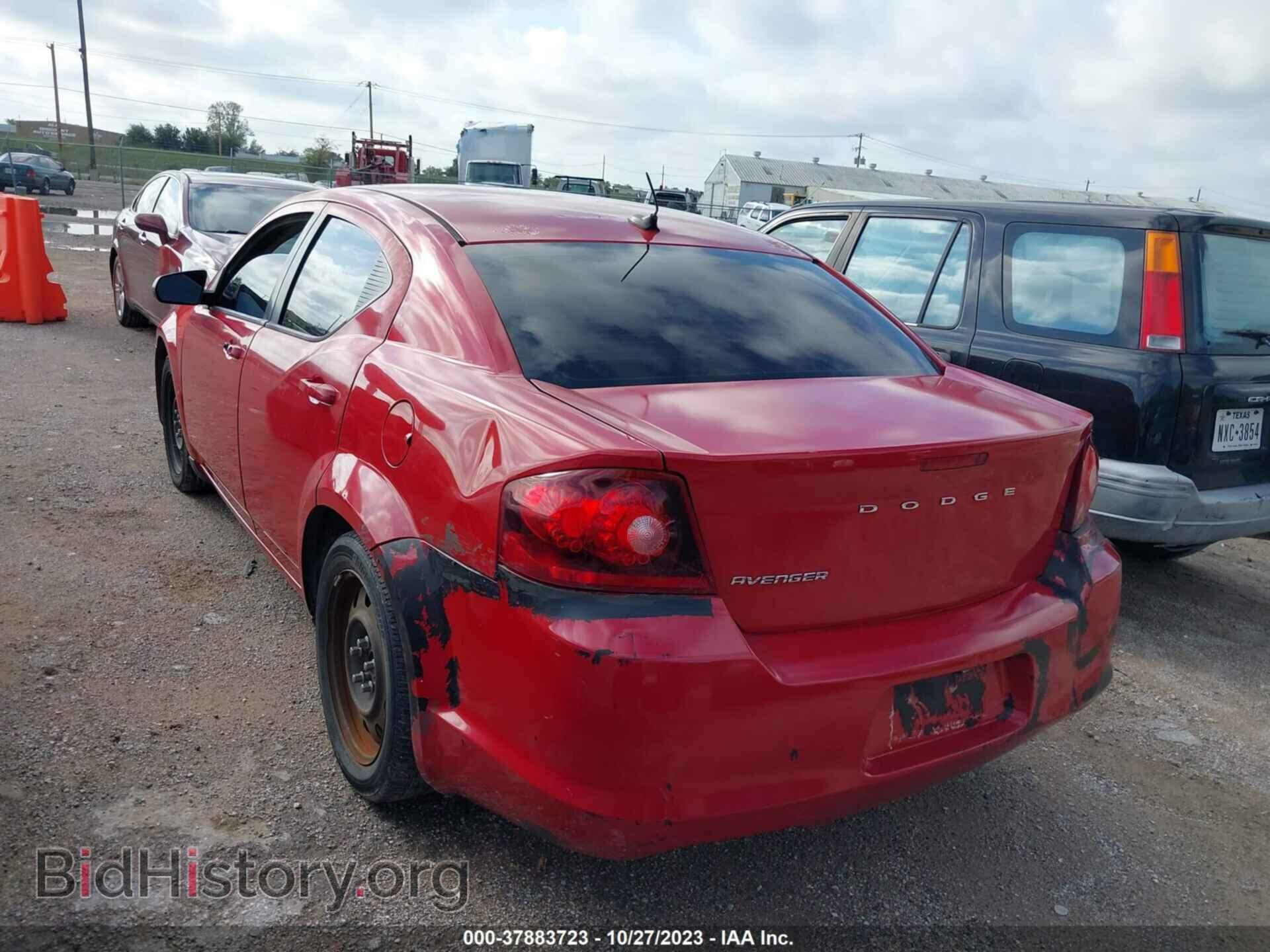 2013 DODGE AVENGER - VIN: 1C3CDZAB0DN677410 - Фото 3