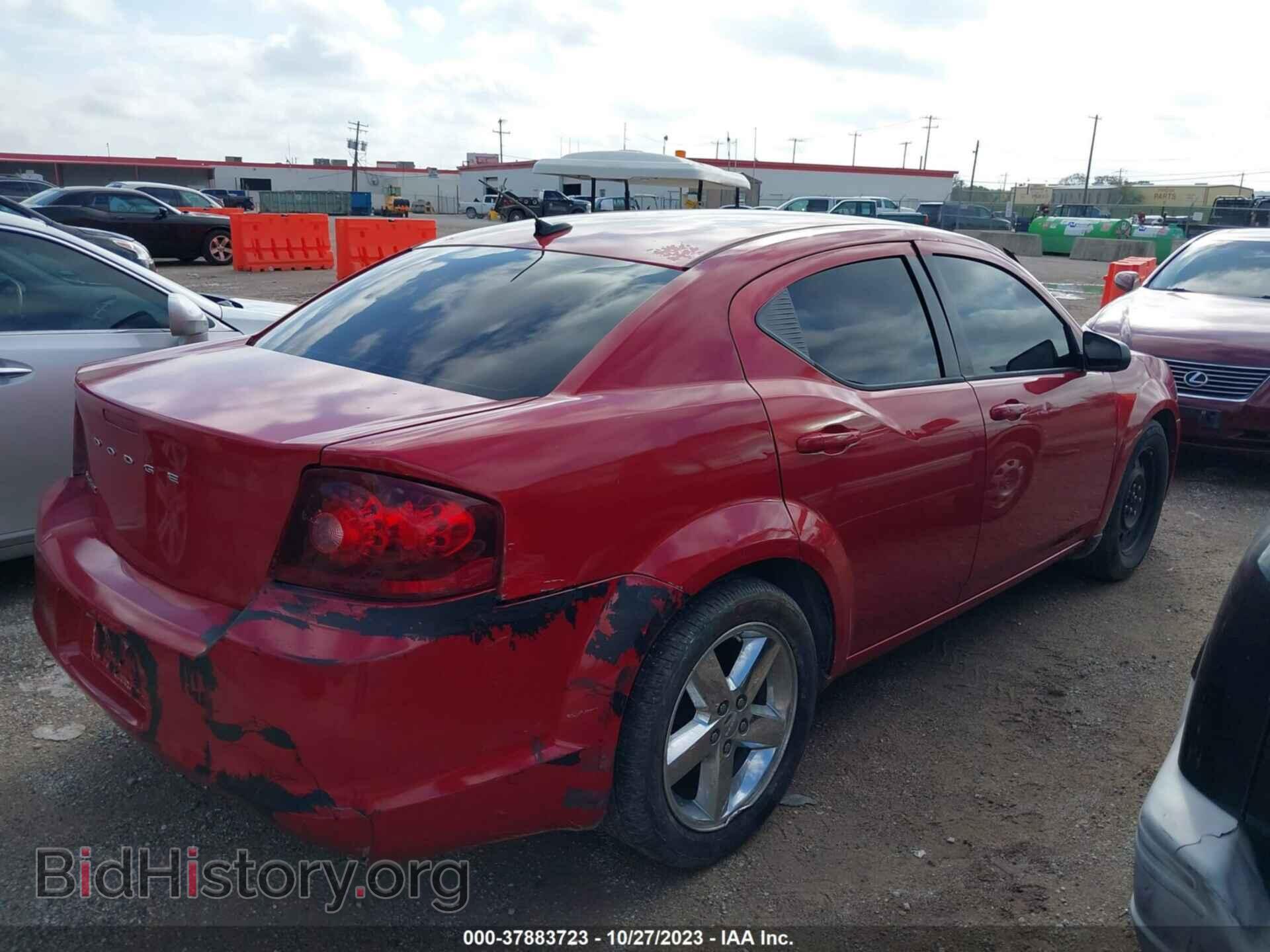 2013 DODGE AVENGER - VIN: 1C3CDZAB0DN677410 - Фото 4