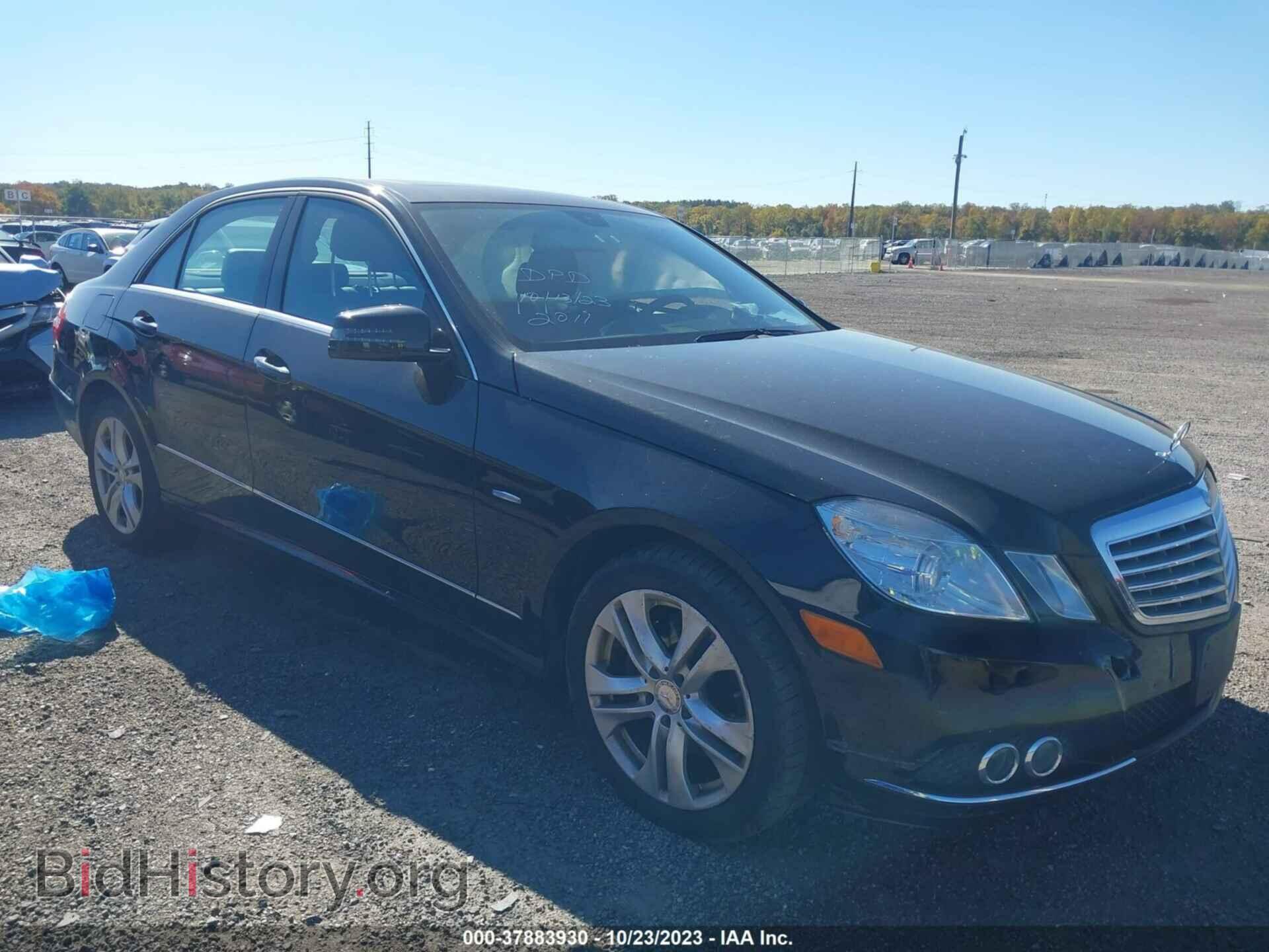 Photo WDDHF2EB8BA371370 - MERCEDES-BENZ E-CLASS 2011