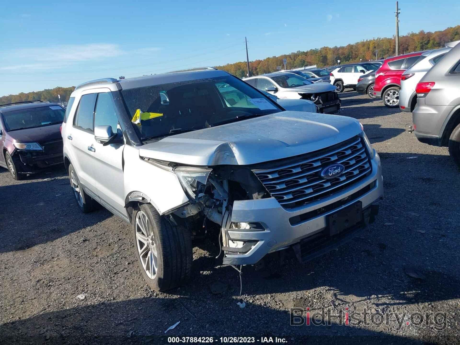 Photo 1FM5K8F86GGD13286 - FORD EXPLORER 2016