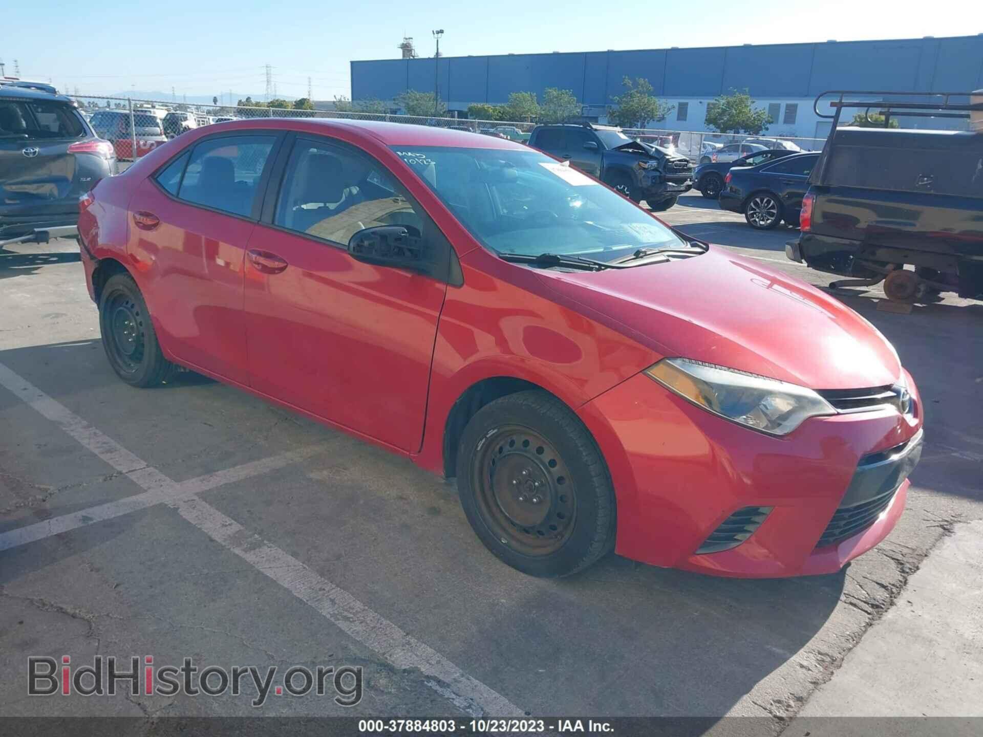 Фотография 5YFBURHE4FP361778 - TOYOTA COROLLA 2015