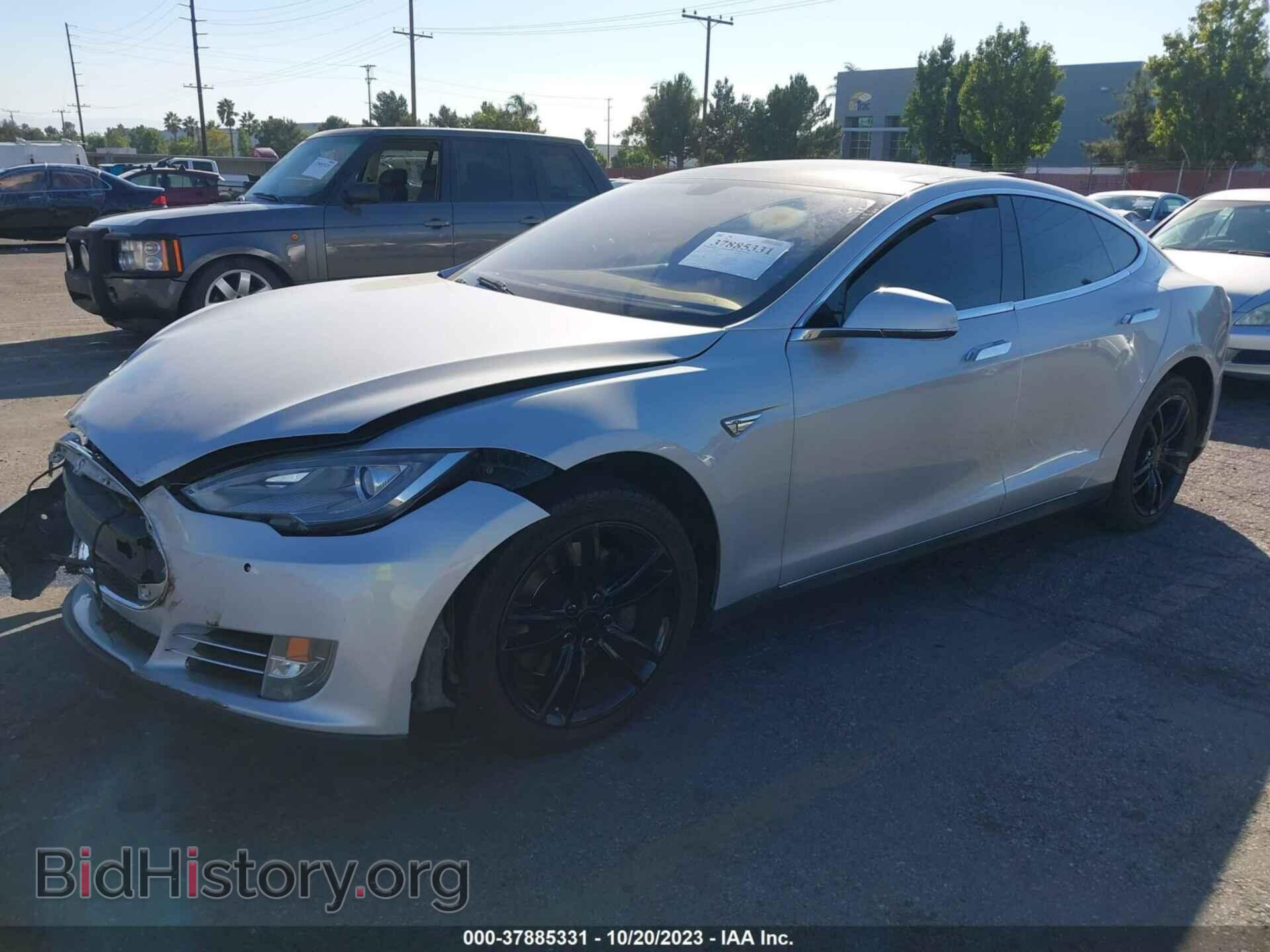 2014 TESLA MODEL S - VIN: 5YJSA1H15EFP36482 - Photo 2