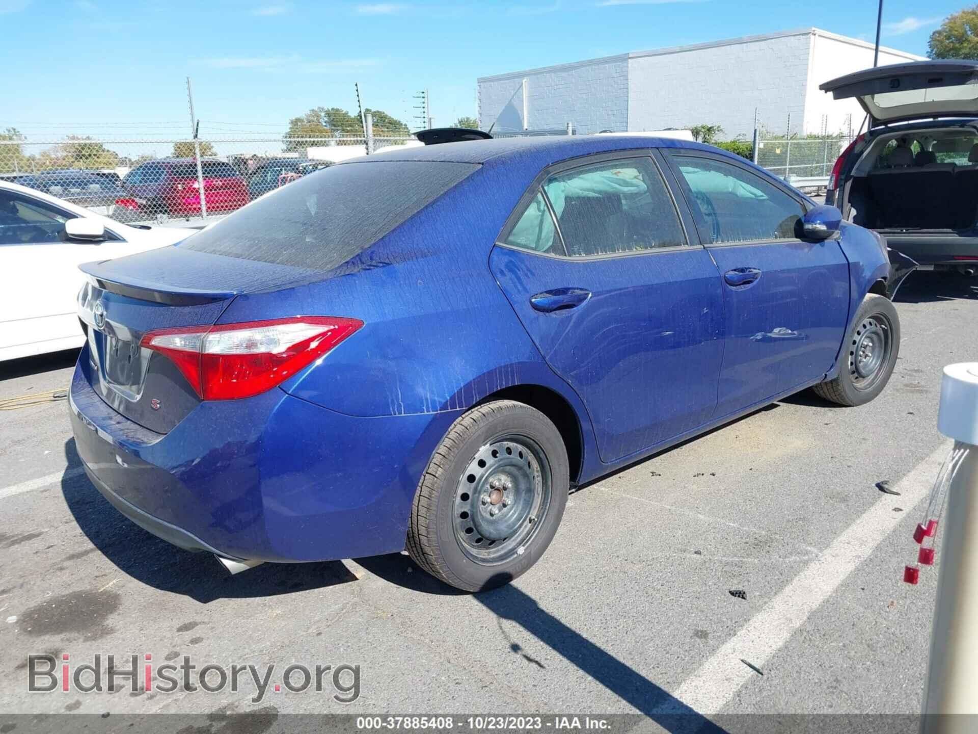 2014 TOYOTA COROLLA - VIN: 2T1BURHEXEC214587 - Фото 4
