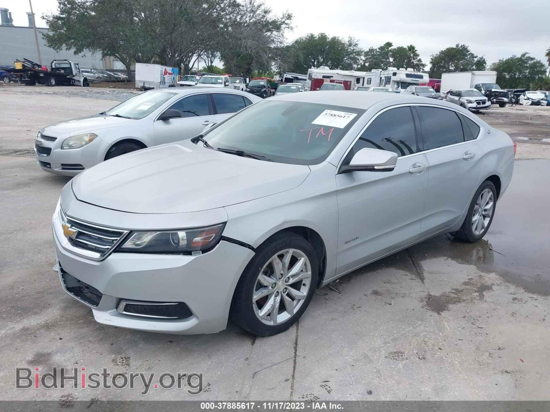 2017 CHEVROLET IMPALA - VIN: 2G1105SA2H9137569 - Фото 2