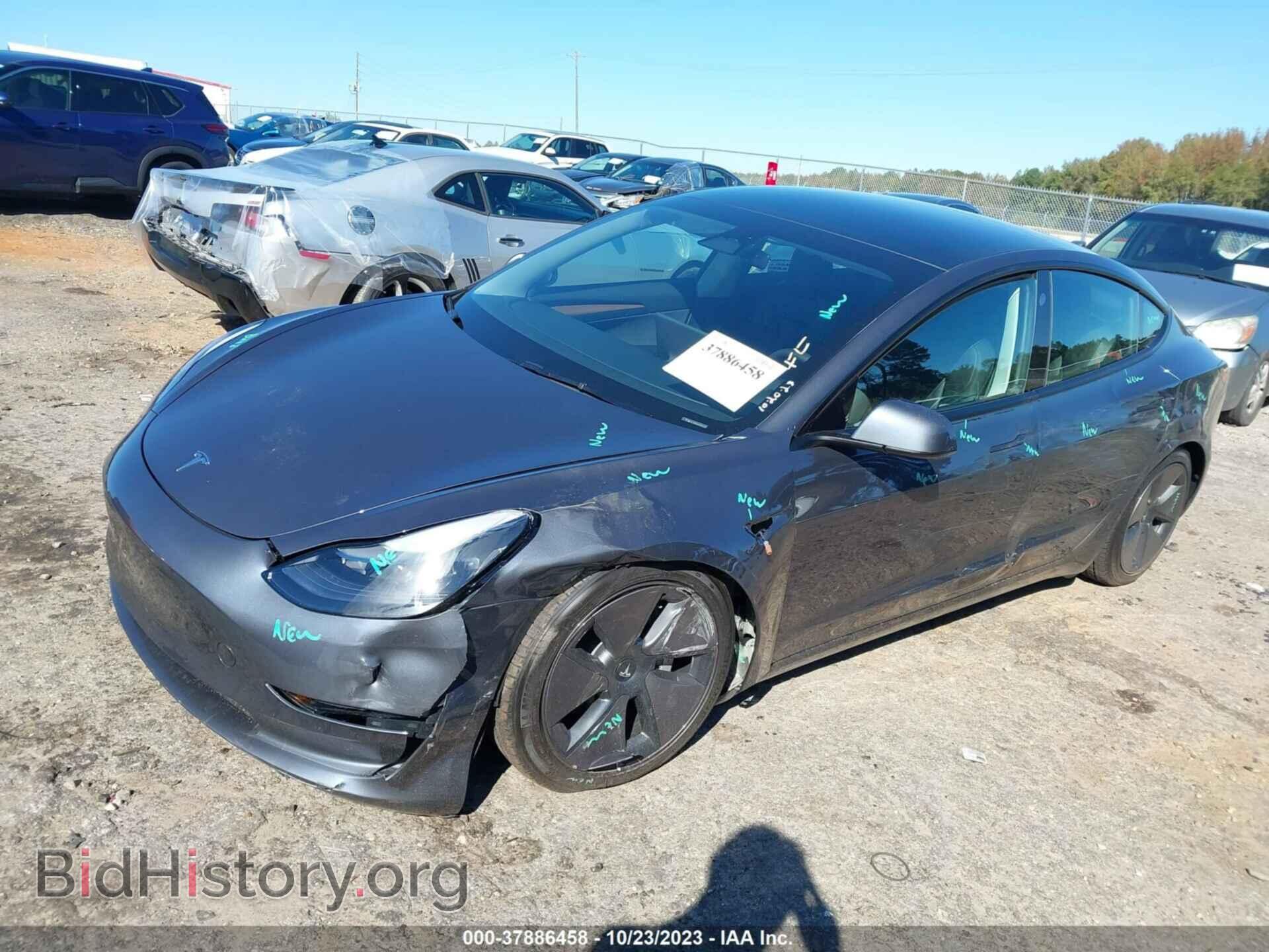 2023 TESLA MODEL 3 - VIN: 5YJ3E1EA1PF656323 - Фото 2