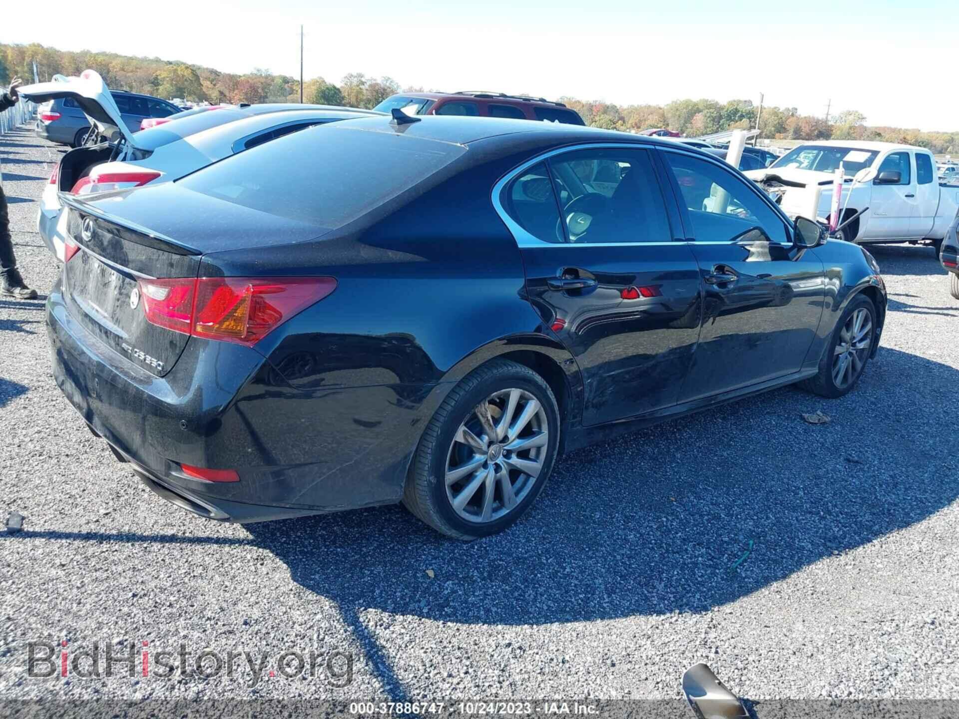 2013 LEXUS GS 350 - VIN: JTHCE1BL6D5016531 - Фото 4