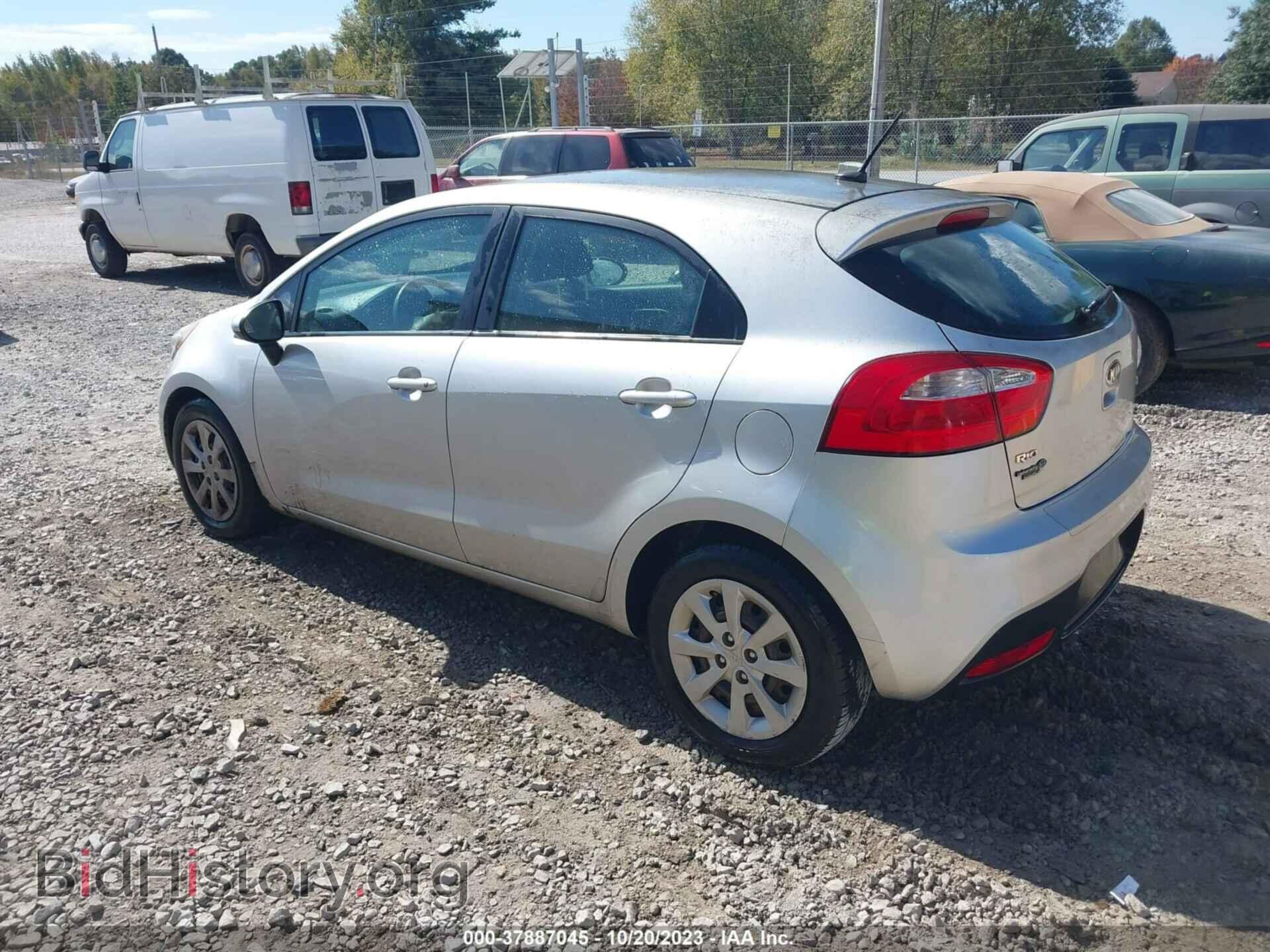 2013 KIA RIO - VIN: KNADM5A33D6295056 - Фото 3