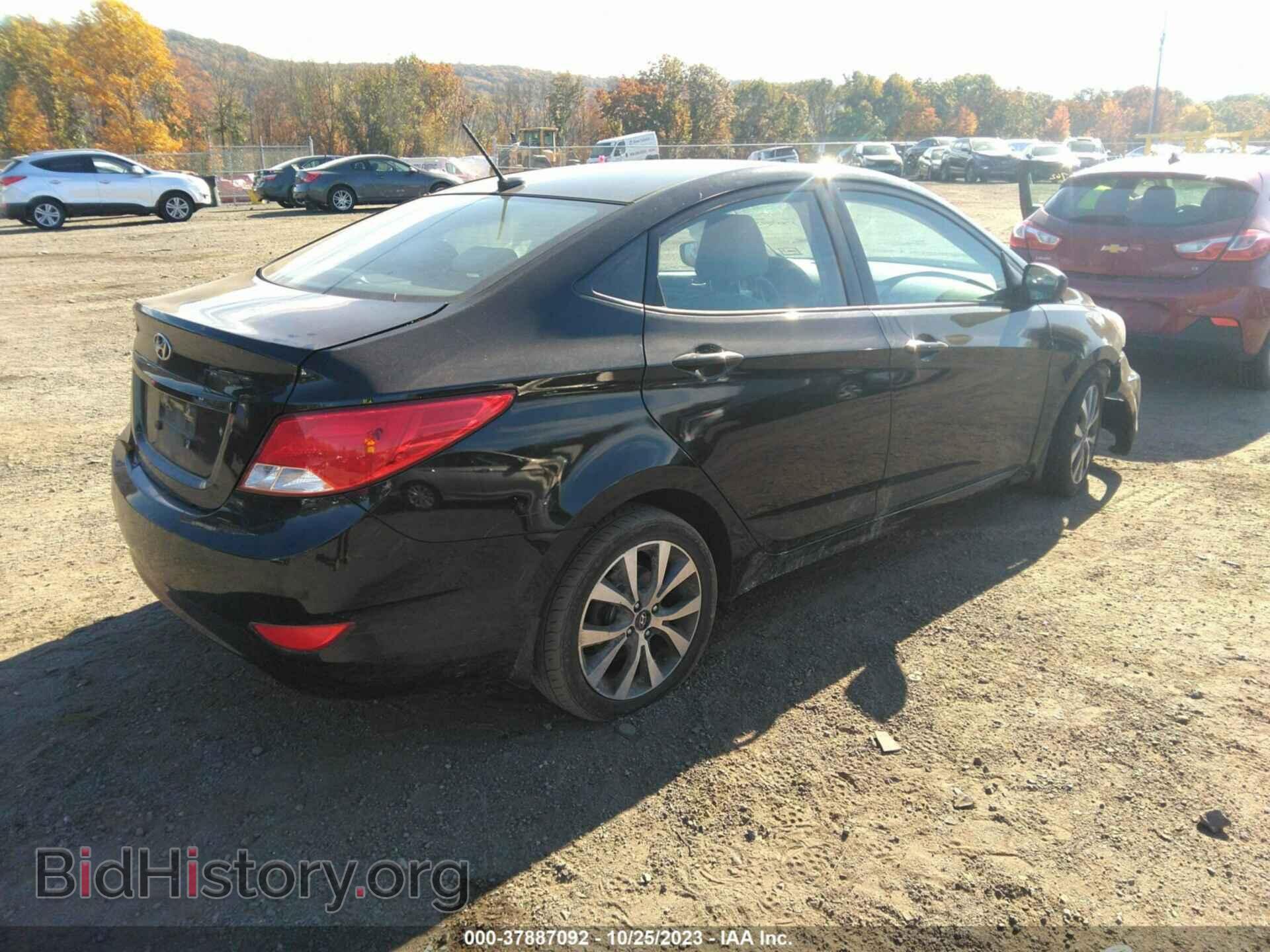 2017 HYUNDAI ACCENT - VIN: KMHCT4AEXHU351150 - Фото 4