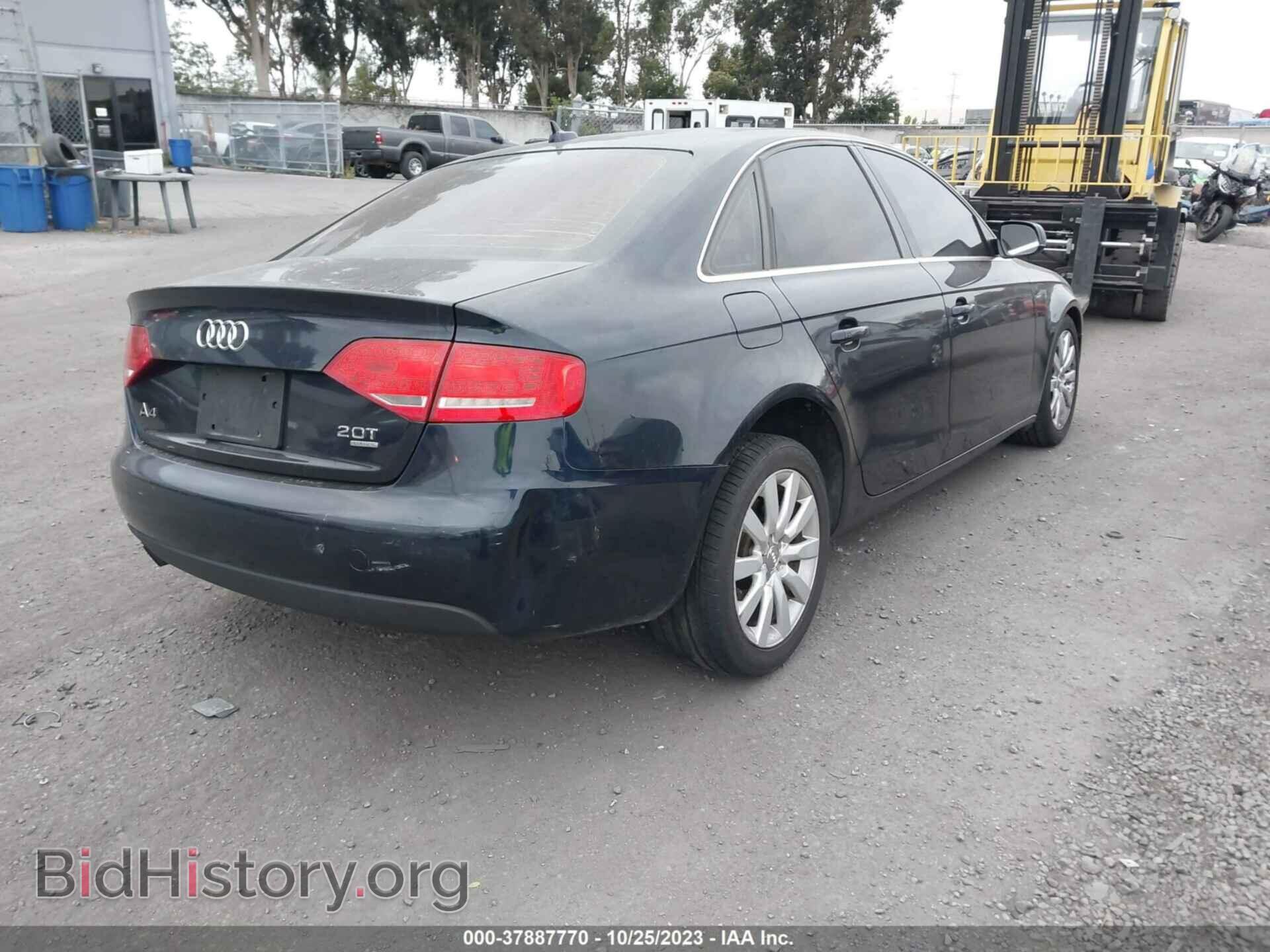2011 AUDI A4 - VIN: WAUFFAFL2BN006806 - Фото 4