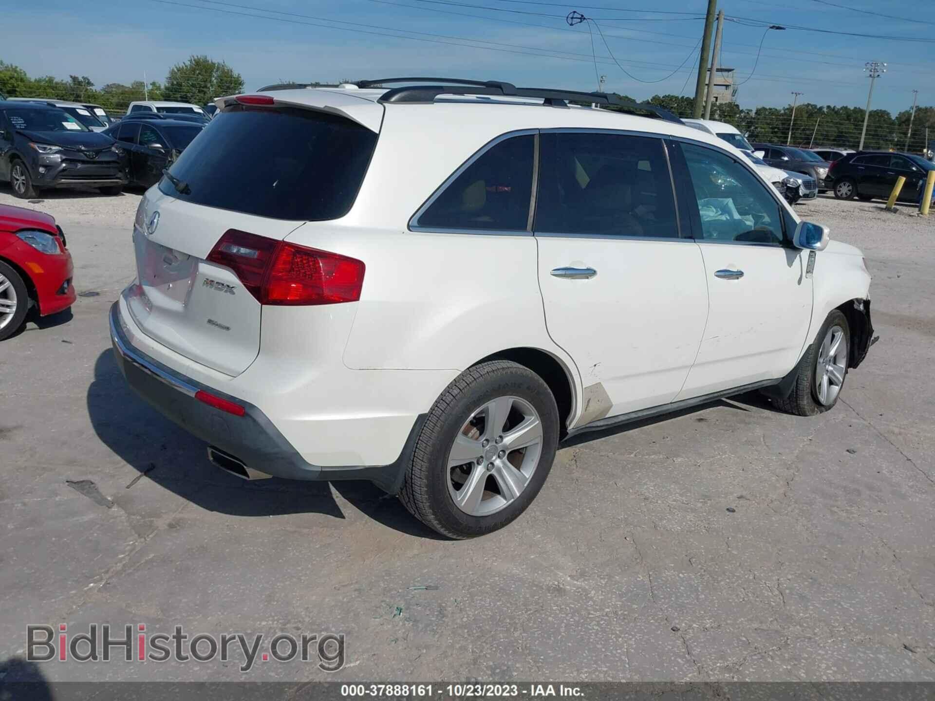 2010 ACURA MDX - VIN: 2HNYD2H66AH518634 - Фото 4