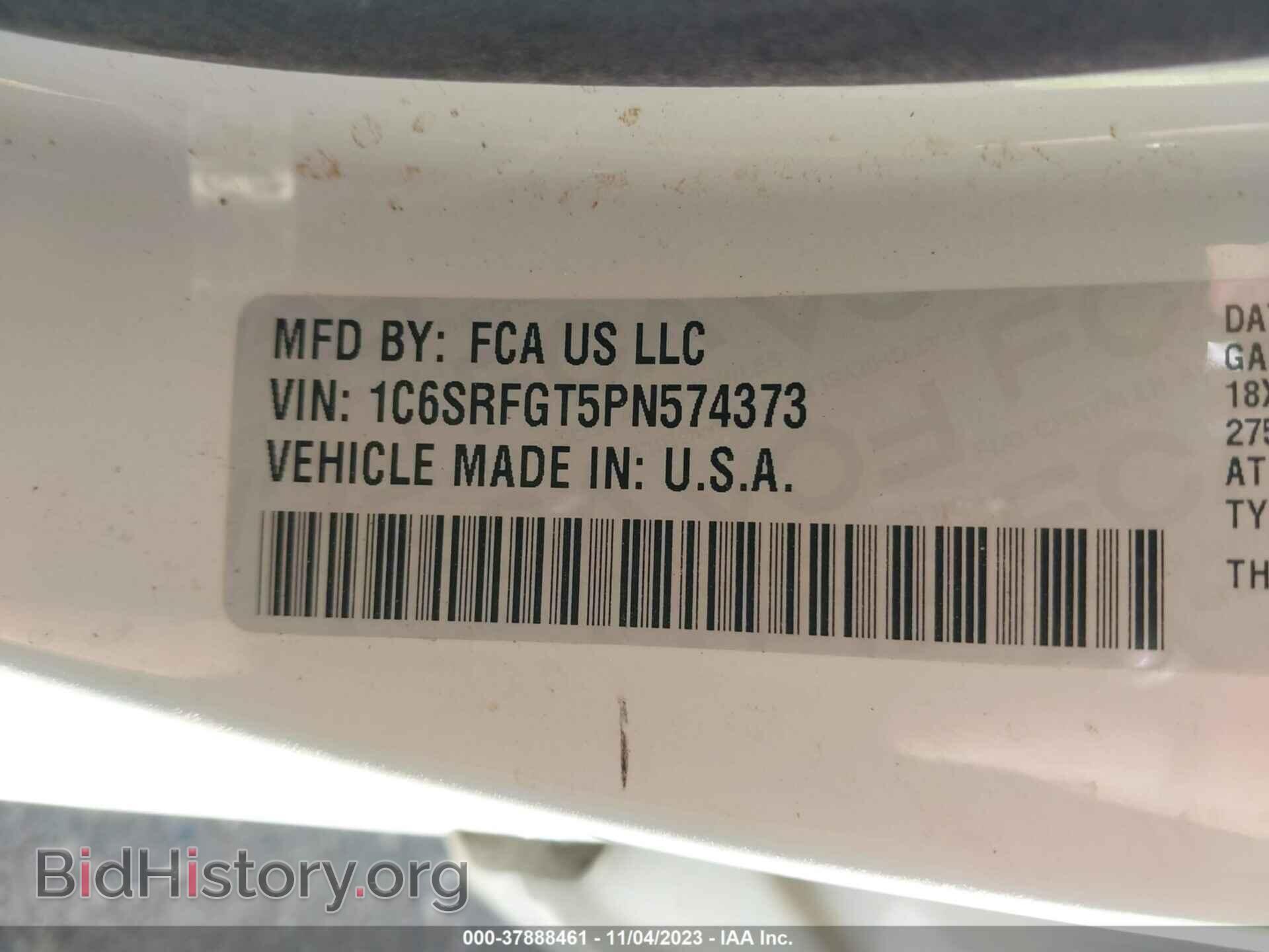 2023 RAM 1500 - VIN: 1C6SRFGT5PN574373 - Photo 9