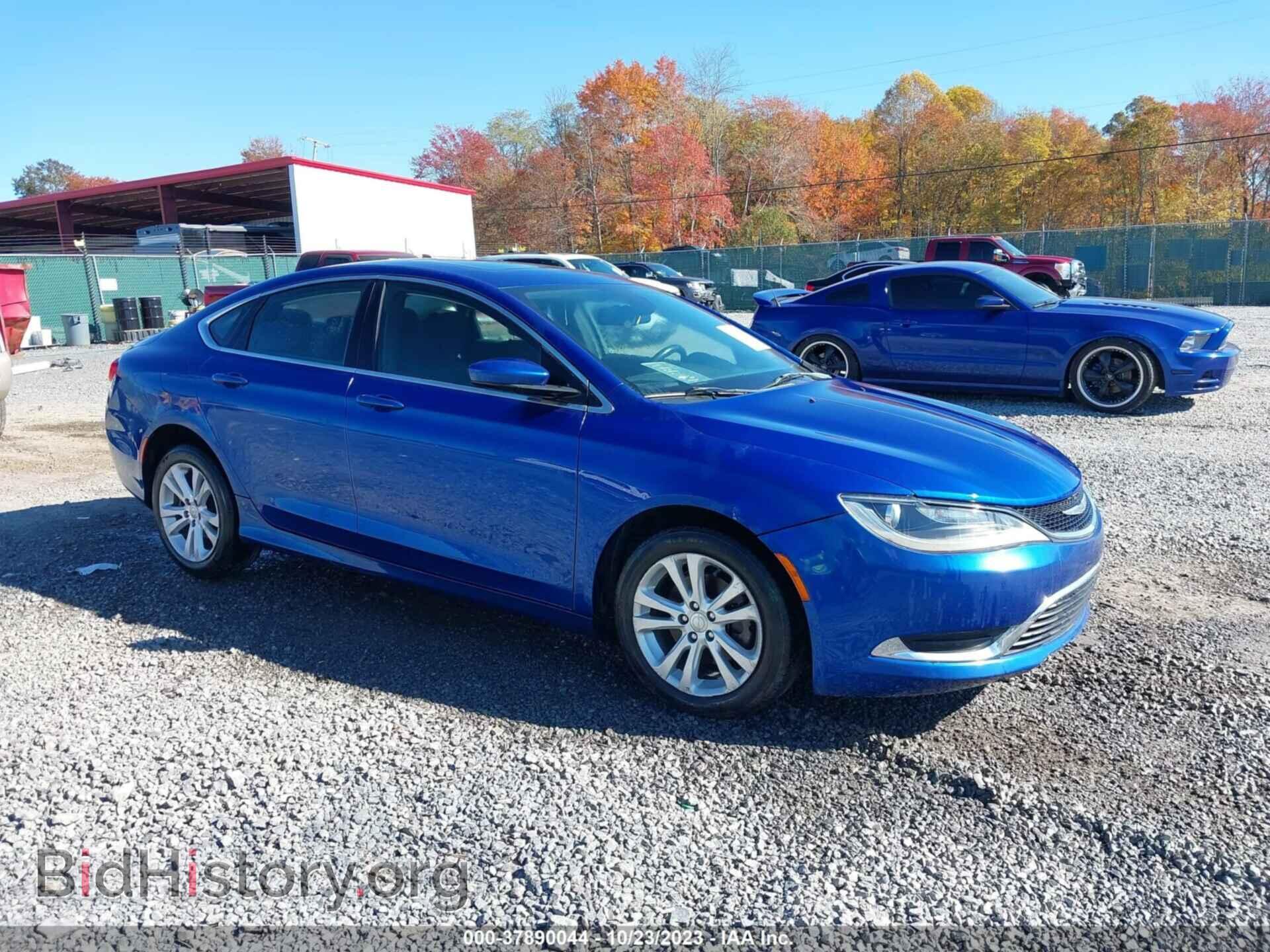 Фотография 1C3CCCAB5GN114065 - CHRYSLER 200 2016
