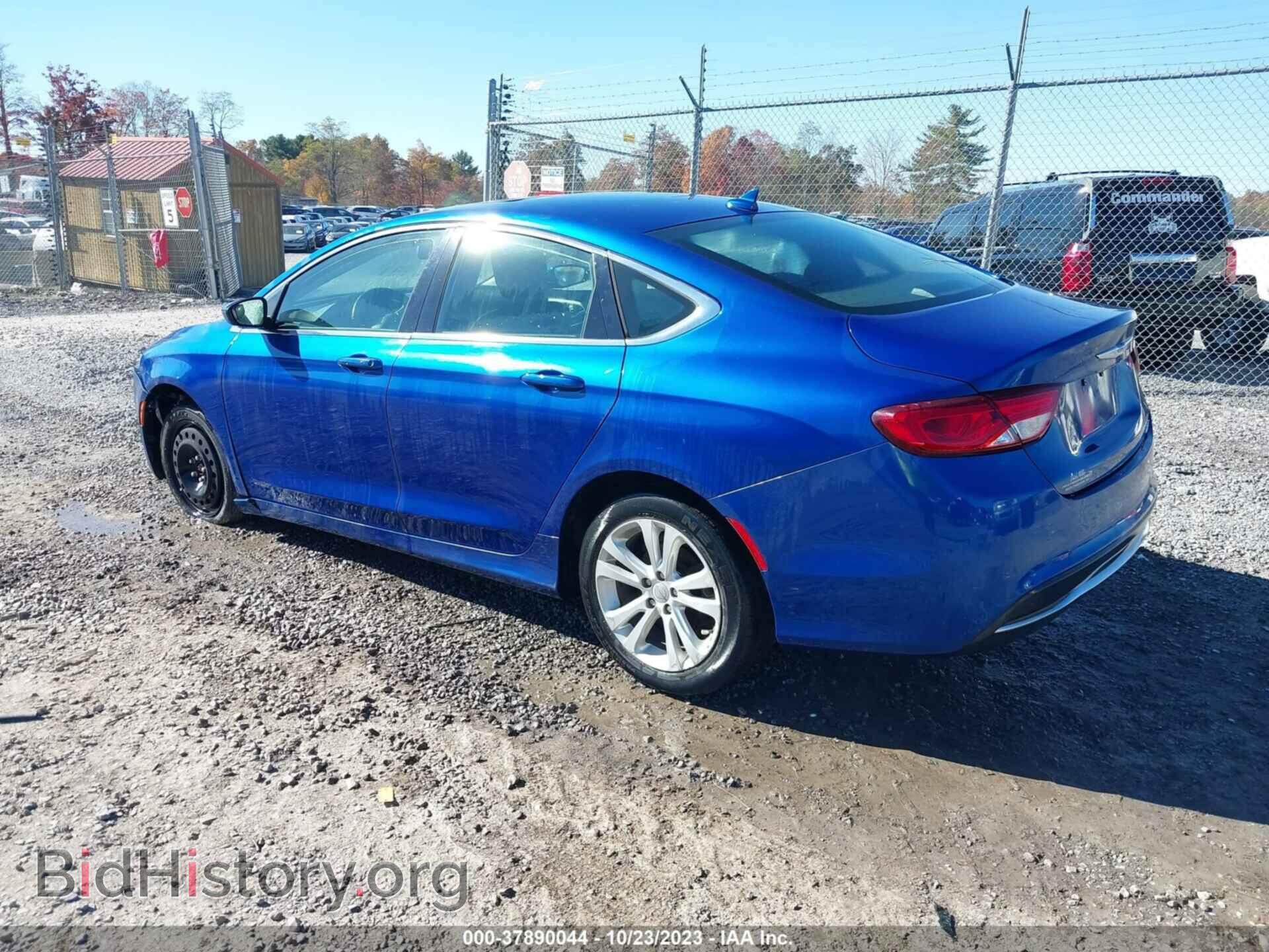 2016 CHRYSLER 200 - VIN: 1C3CCCAB5GN114065 - Фото 3