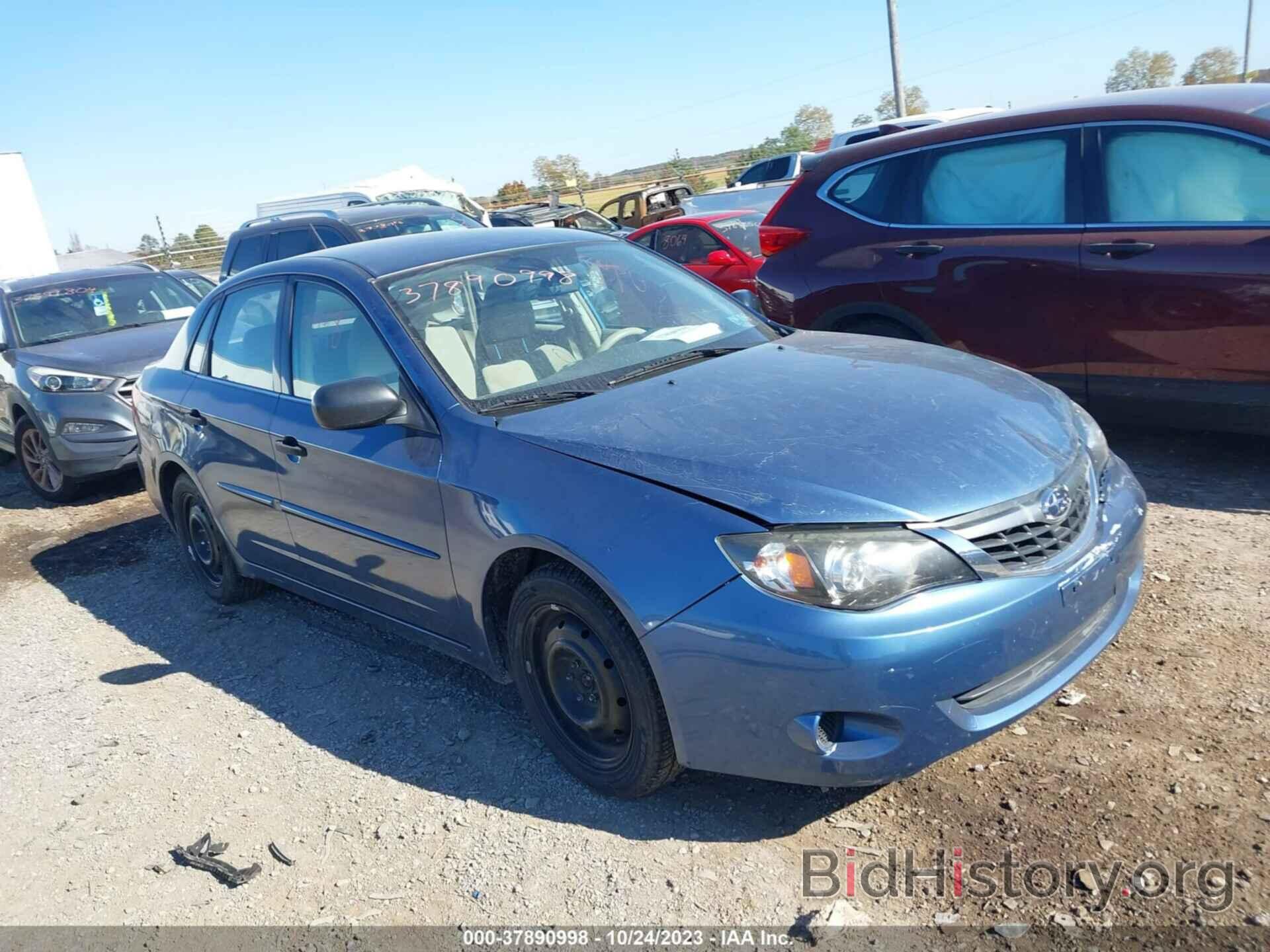 Photo JF1GE61628H529488 - SUBARU IMPREZA SEDAN 2008