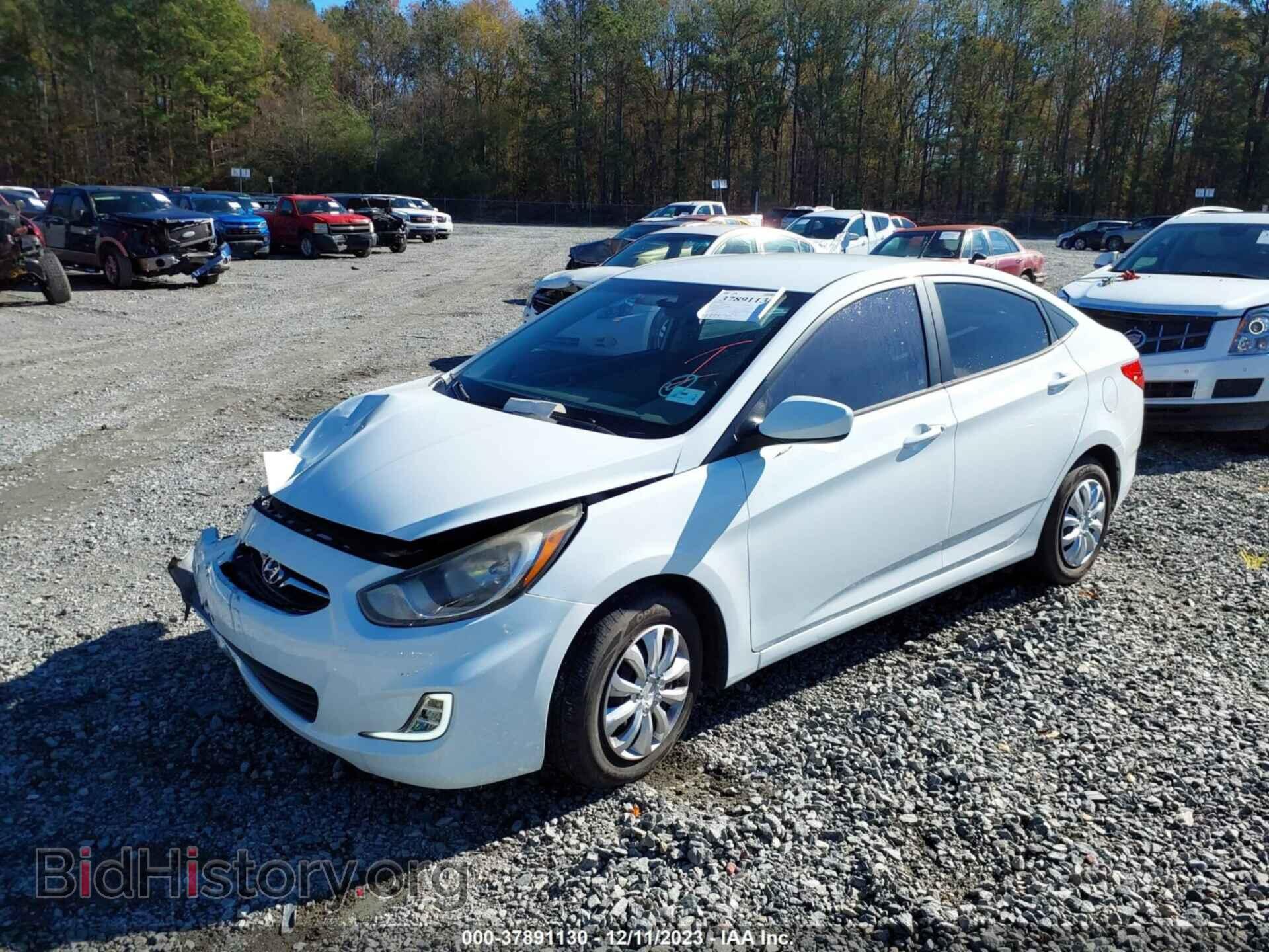 2014 HYUNDAI ACCENT - VIN: KMHCT4AE3EU732916 - Фото 2
