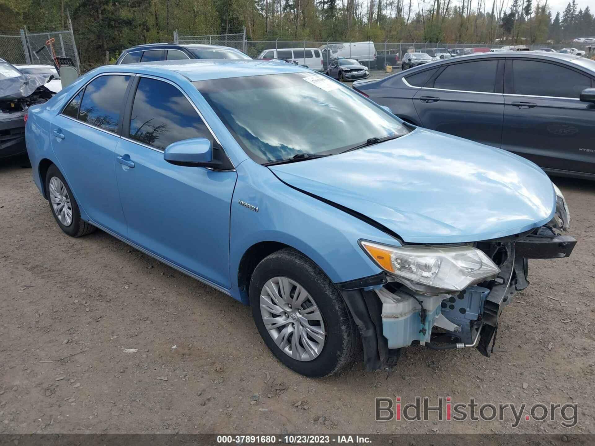 Photo 4T1BD1FKXEU097599 - TOYOTA CAMRY HYBRID 2014