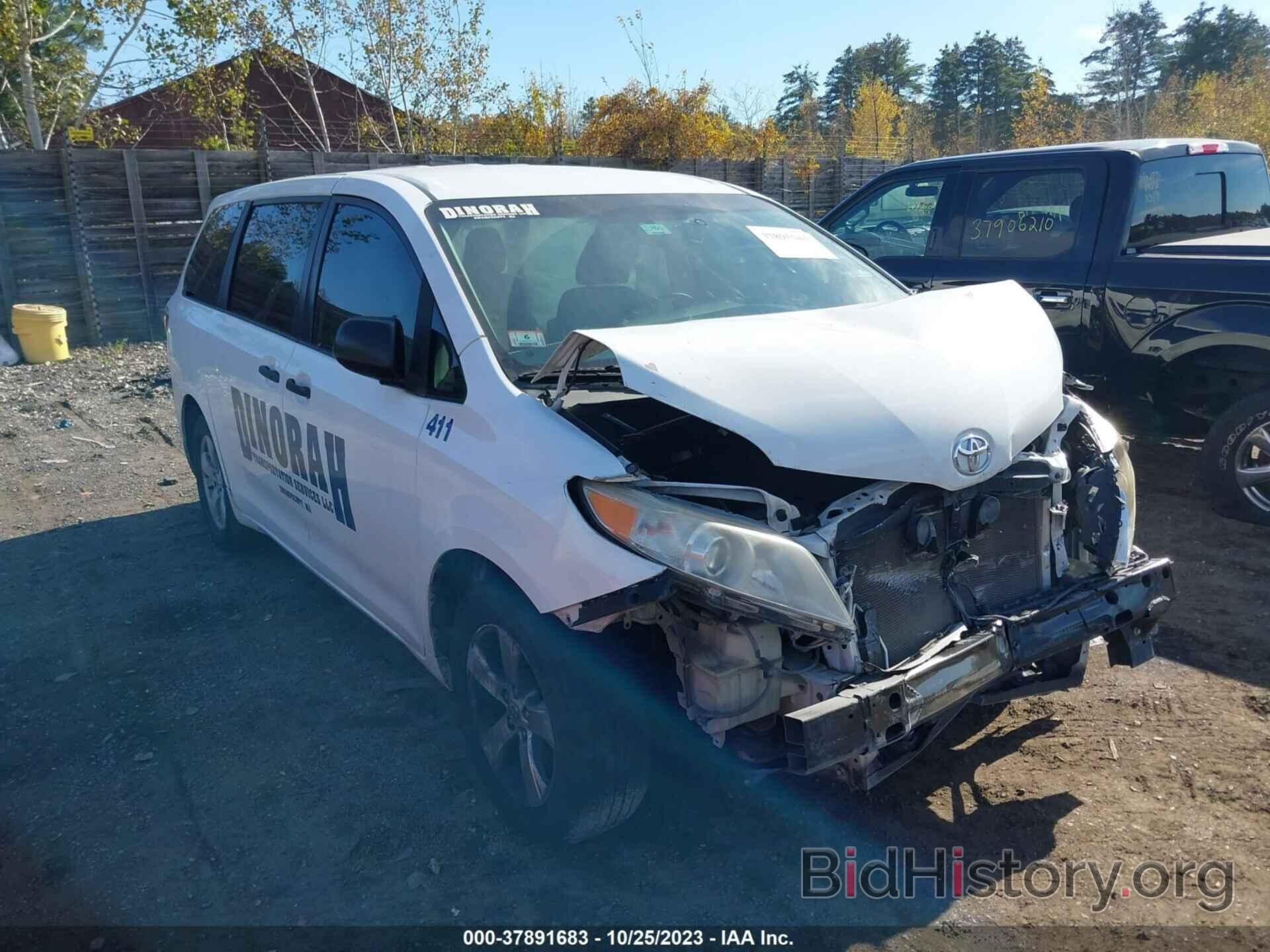 Photo 5TDZK3DC5GS741758 - TOYOTA SIENNA 2016