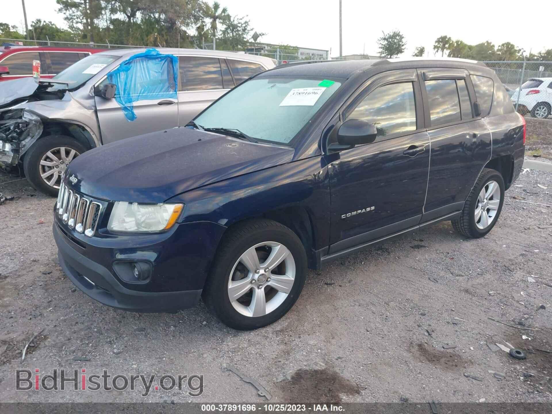 2013 JEEP COMPASS - VIN: 1C4NJCBB1DD208051 - Фото 2