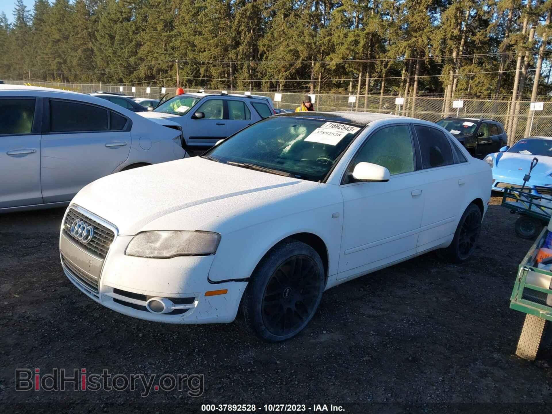 2007 AUDI A4 - VIN: WAUDF78E47A055089 - Фото 2