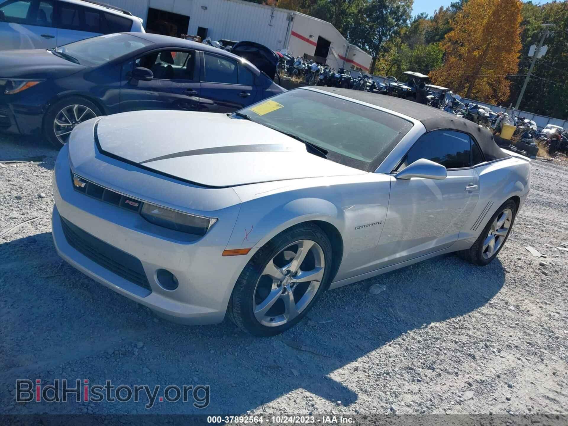 2014 CHEVROLET CAMARO - VIN: 2G1FB3D34E9324245 - Фото 2