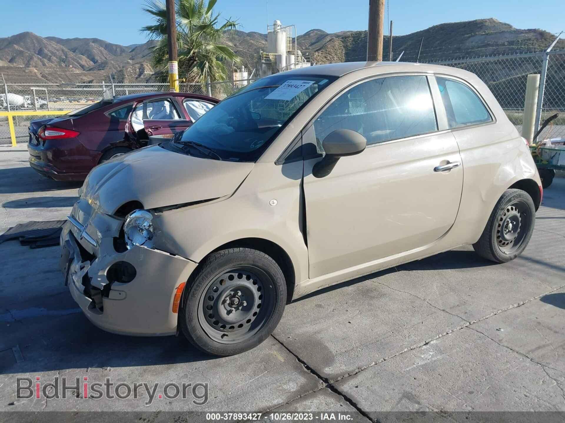 2012 FIAT 500 - VIN: 3C3CFFAR6CT382171 - Photo 2
