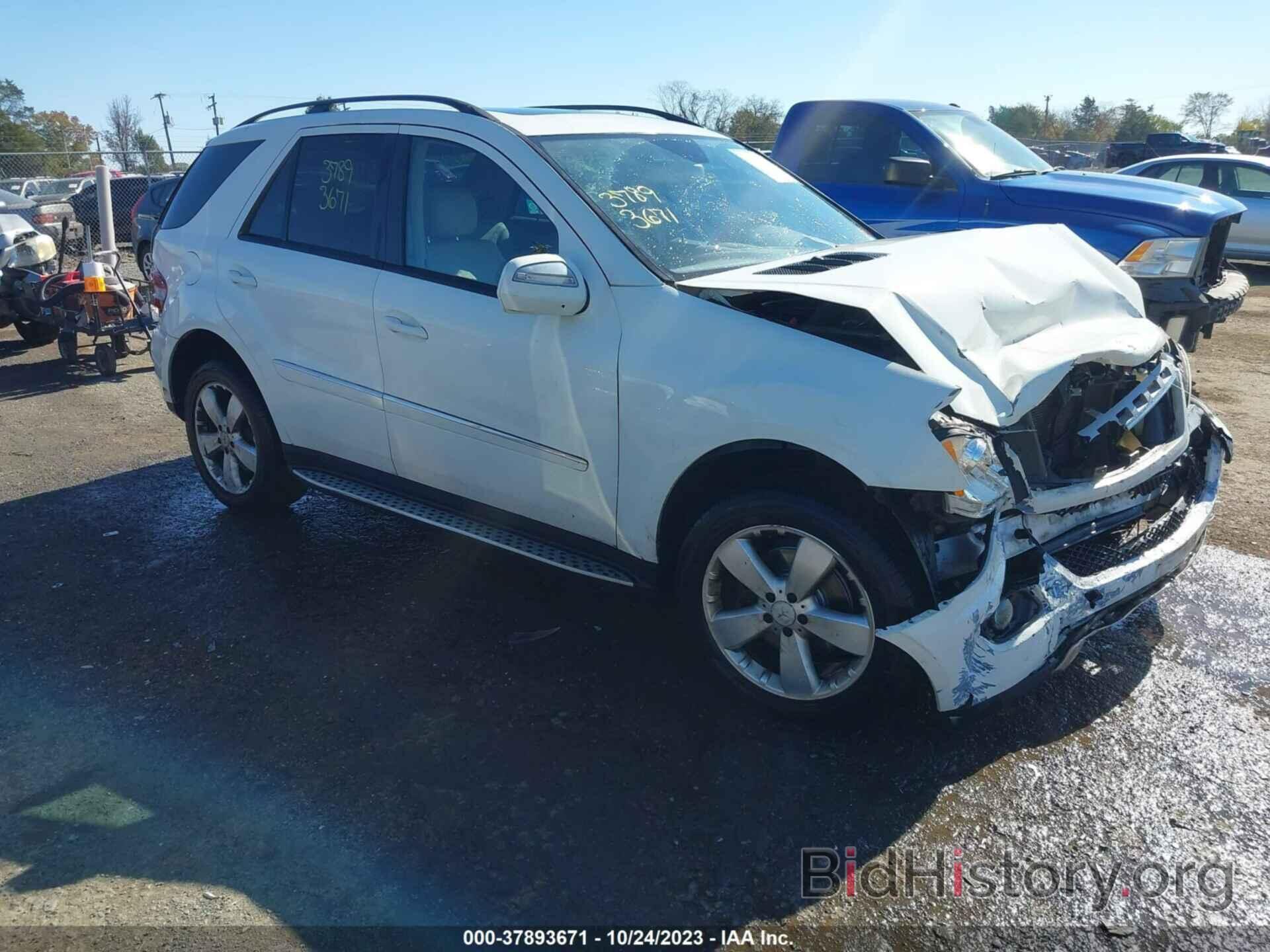 Photo 4JGBB86E19A514446 - MERCEDES-BENZ ML 350 2009