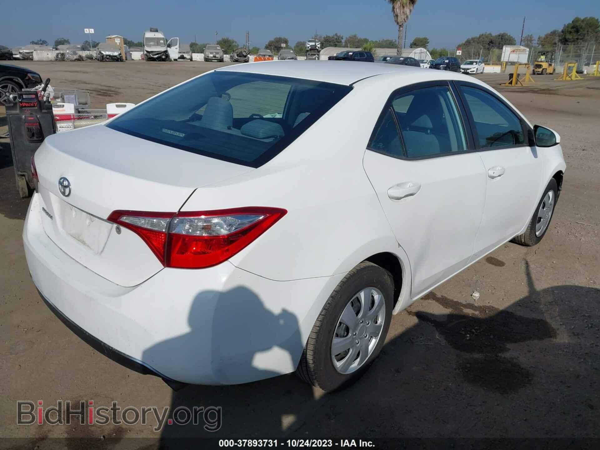 2014 TOYOTA COROLLA - VIN: 5YFBURHE9EP120958 - Фото 4