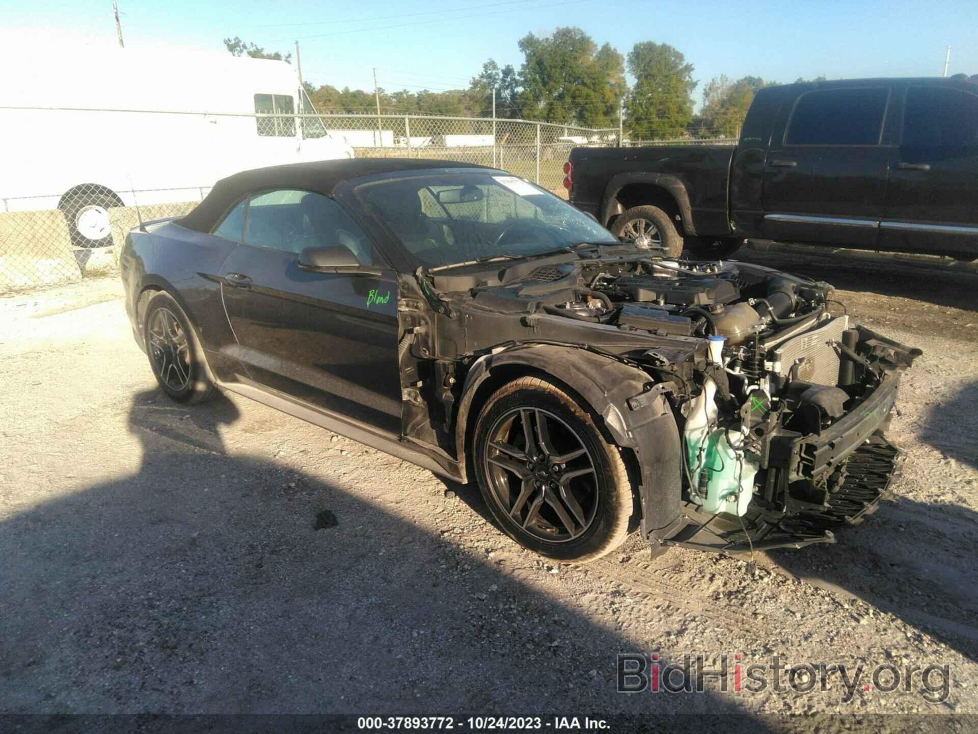 Photo 1FATP8UH1L5186202 - FORD MUSTANG 2020