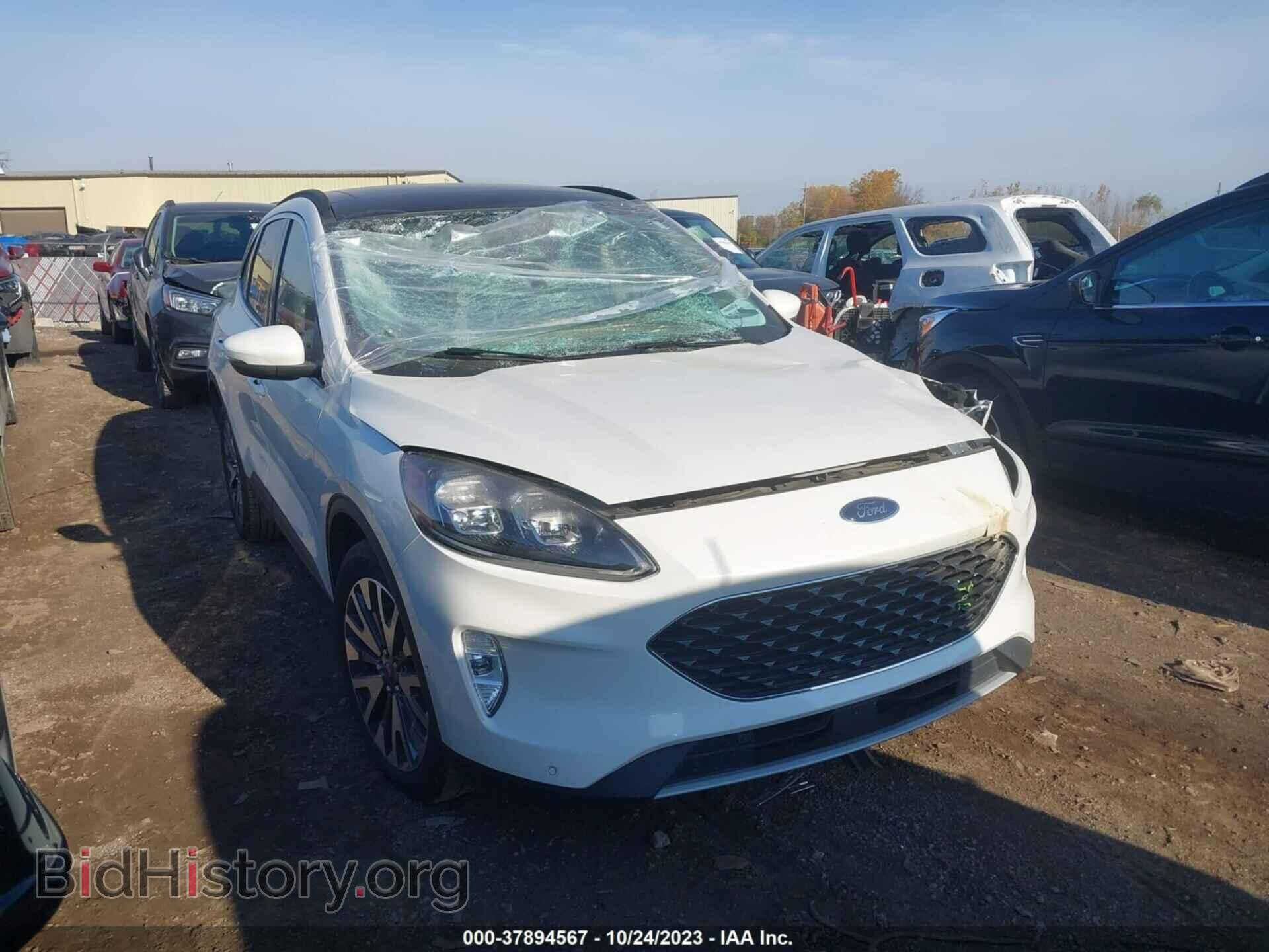 Photo 1FMCU9DZ2LUA52186 - FORD ESCAPE 2020