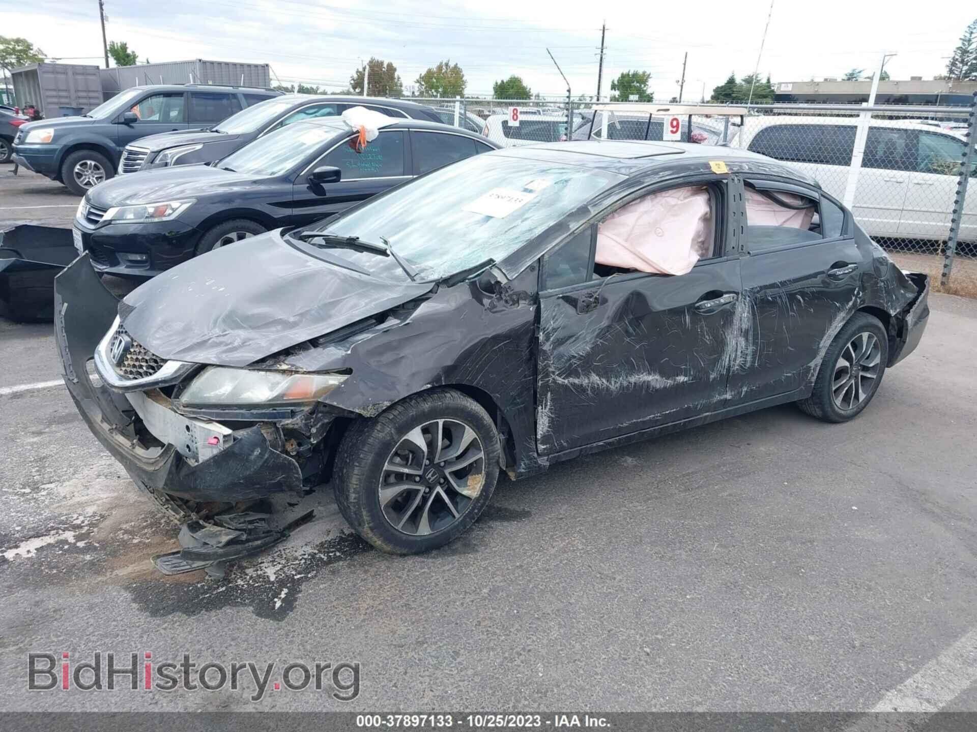2013 HONDA CIVIC - VIN: 19XFB2F85DE250294 - Фото 2