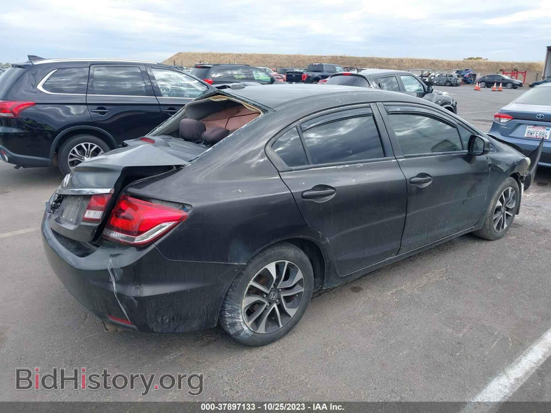 2013 HONDA CIVIC - VIN: 19XFB2F85DE250294 - Фото 4